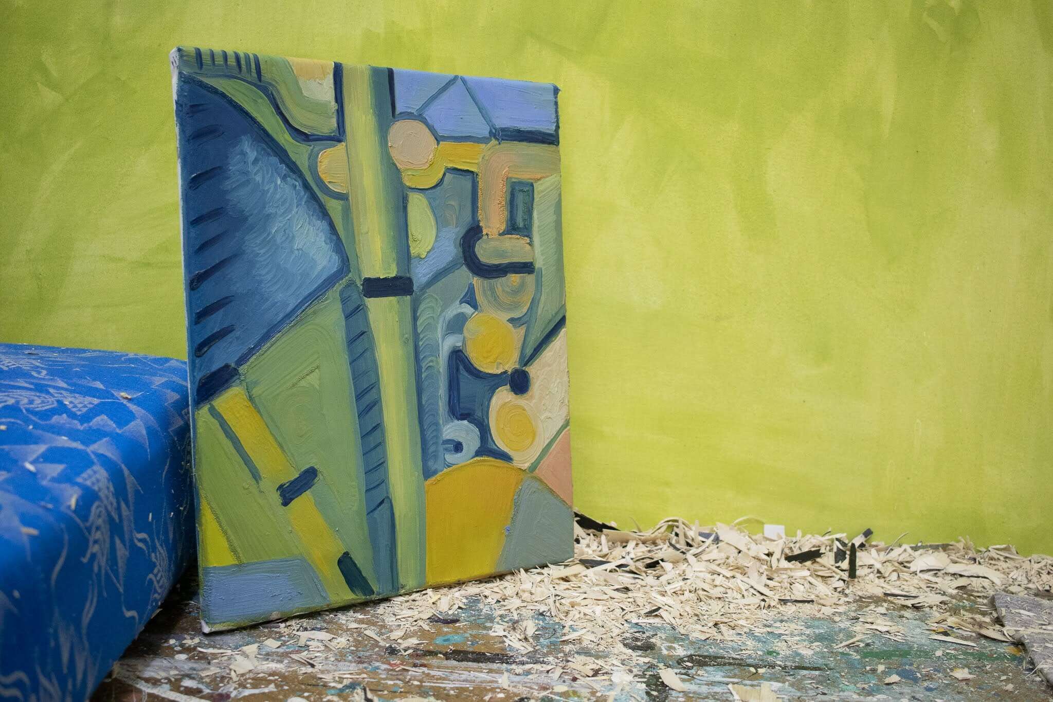 Composition with blue and green - Quang Minh Tran 6