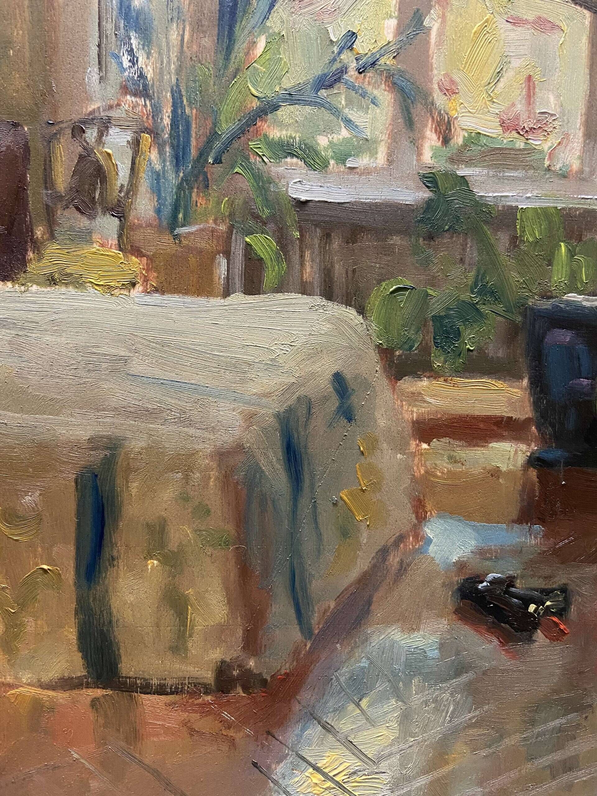 Zimmerpflanze im Morgenlicht - Lilli Geyer 4