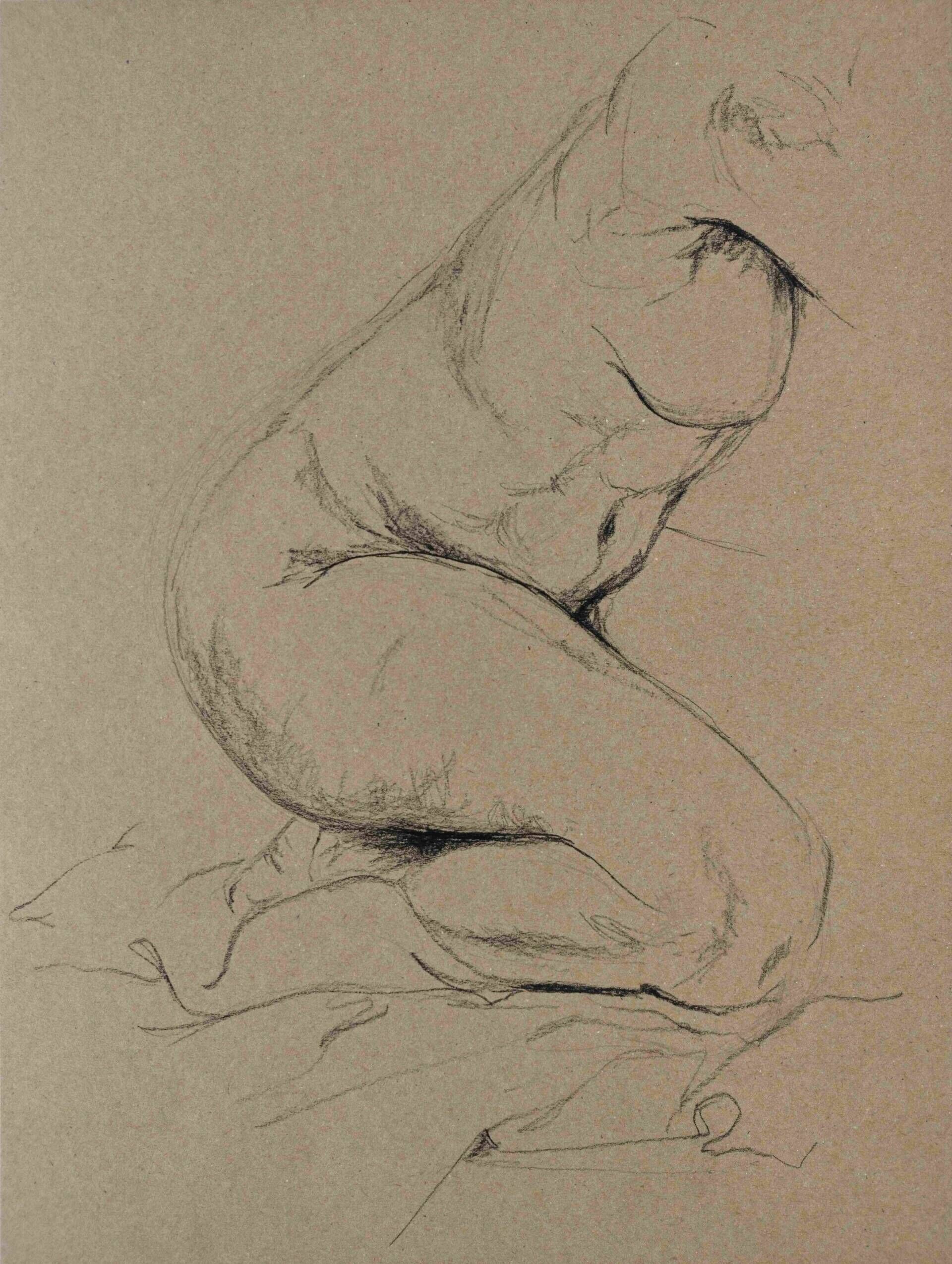 Aktstudie - Alex Blon 1