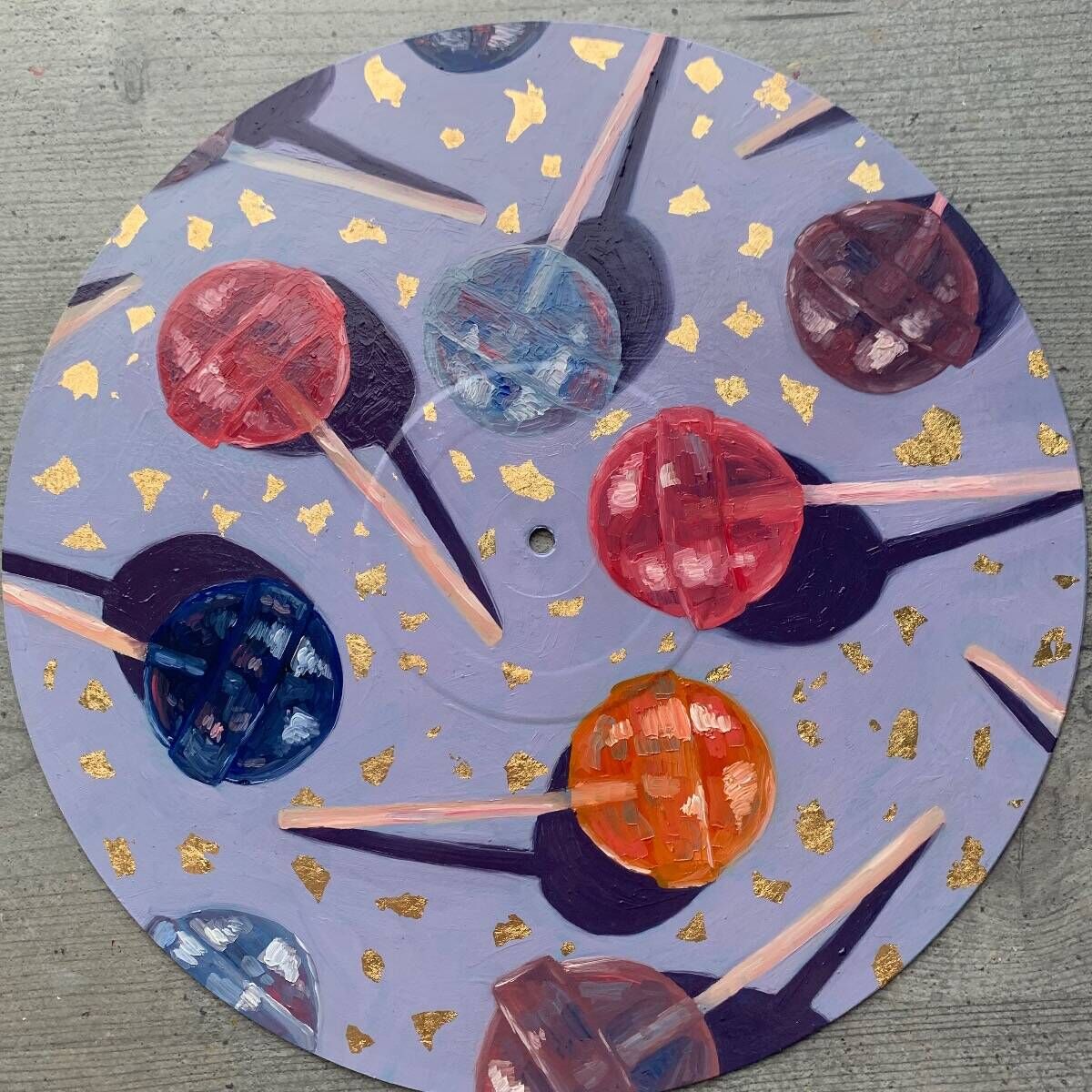 Lollipop-platte