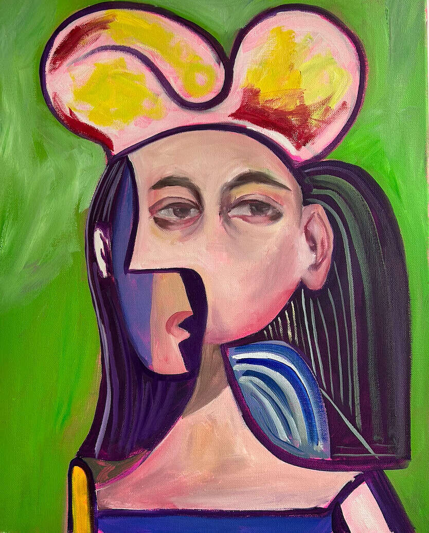 Critical Deconstruction of the Muse after Picasso III - Leonel Perez 1