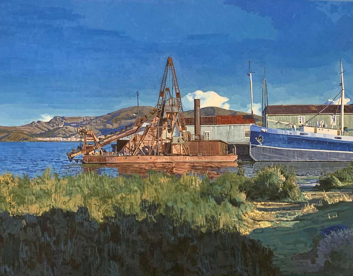 Liegezeiten I - Limitierter Kunstdruck - Sebastian Lorenz 1