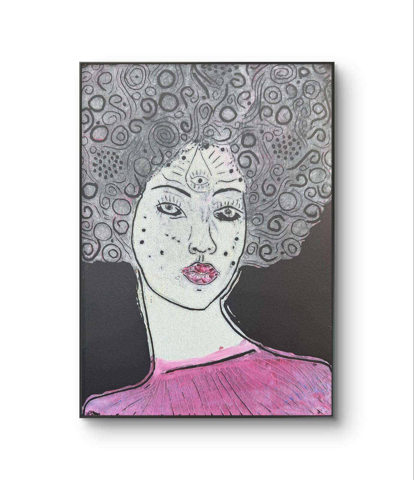 JOELLE CLASSICO Linolschnitt - Sybille Stein 3