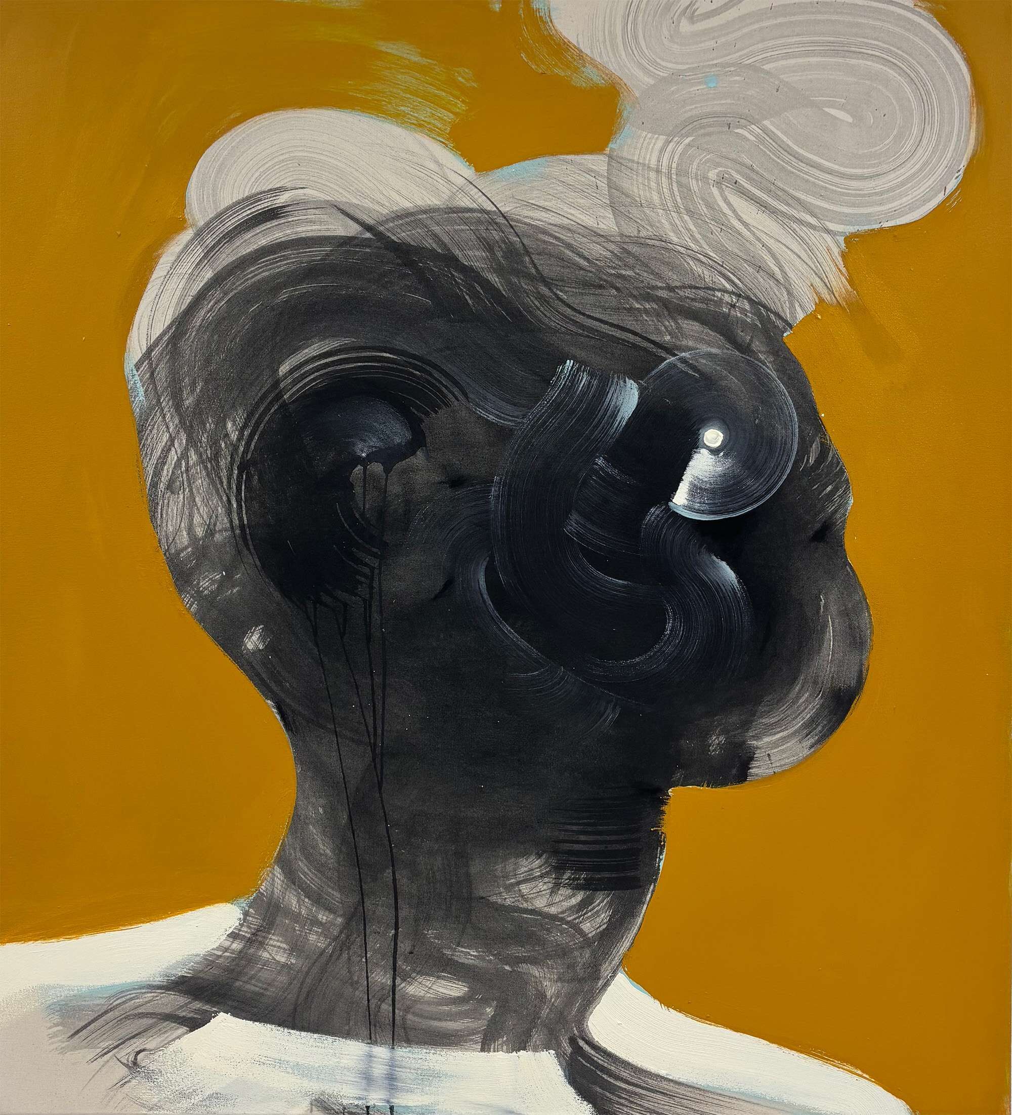 abstract head II - Tyler Heidenwag 1