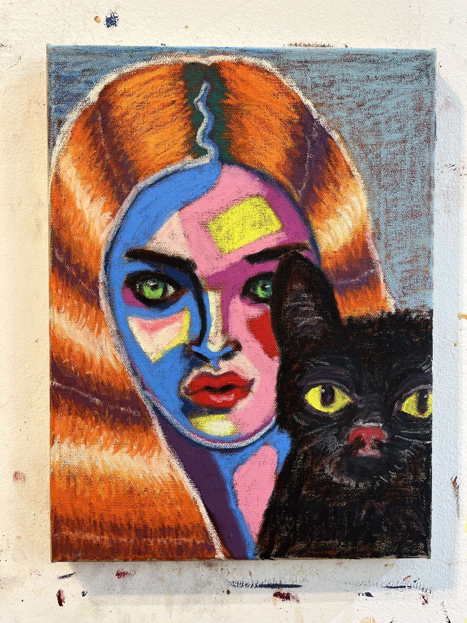 The black cat II - Anna Hopfensberger 2