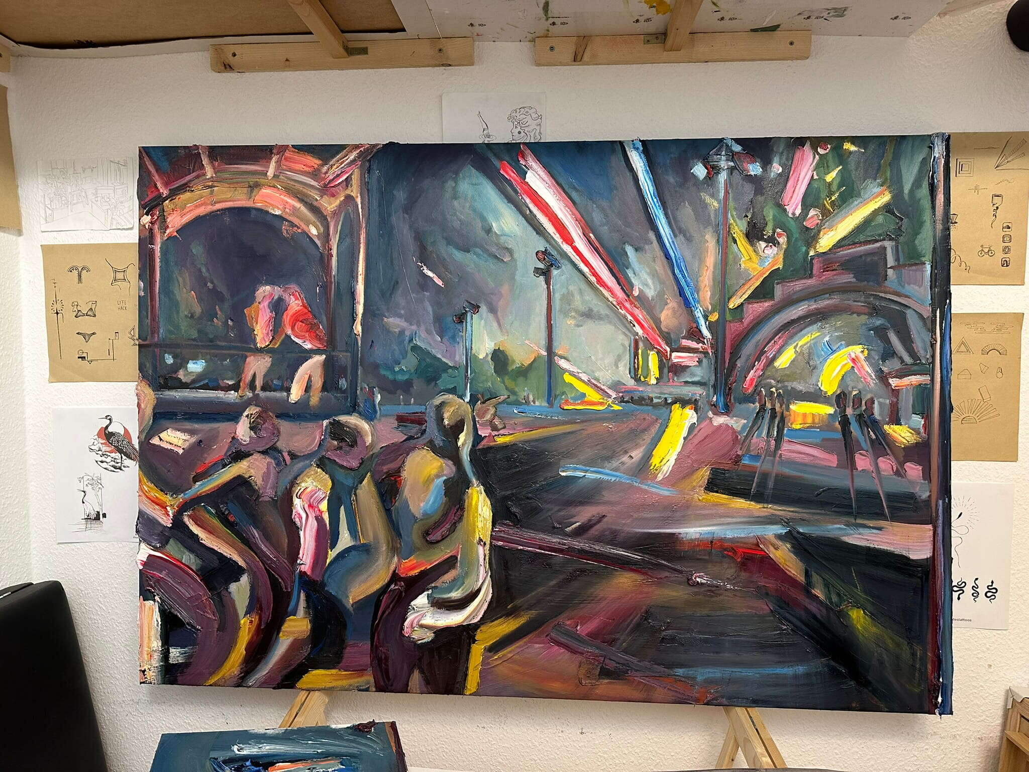 Das Festival bei Nacht II - Noah Rennebaum 1