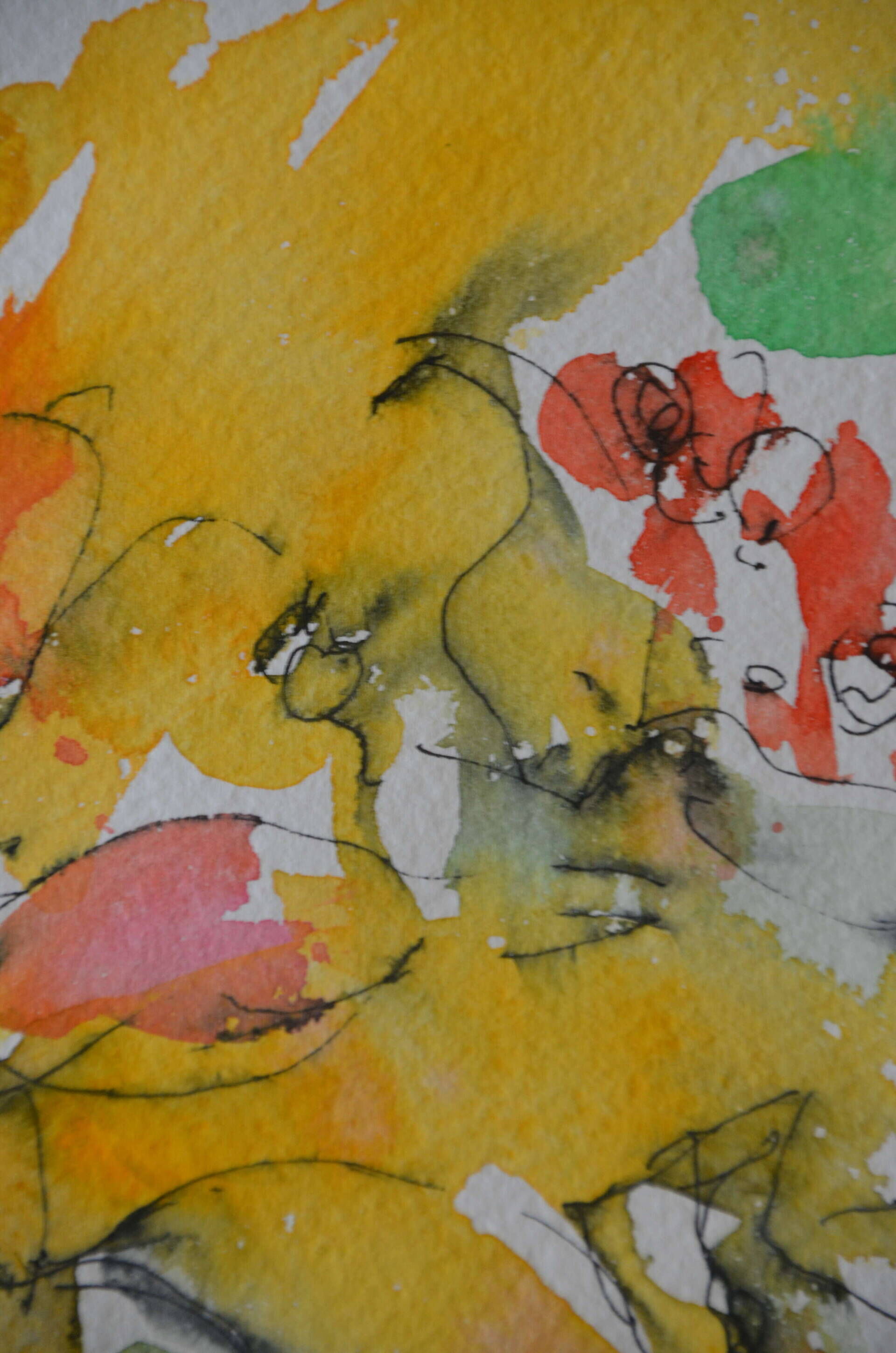 Sonnenblumen in Vase - Studie 38 - Sara Wimmers 5