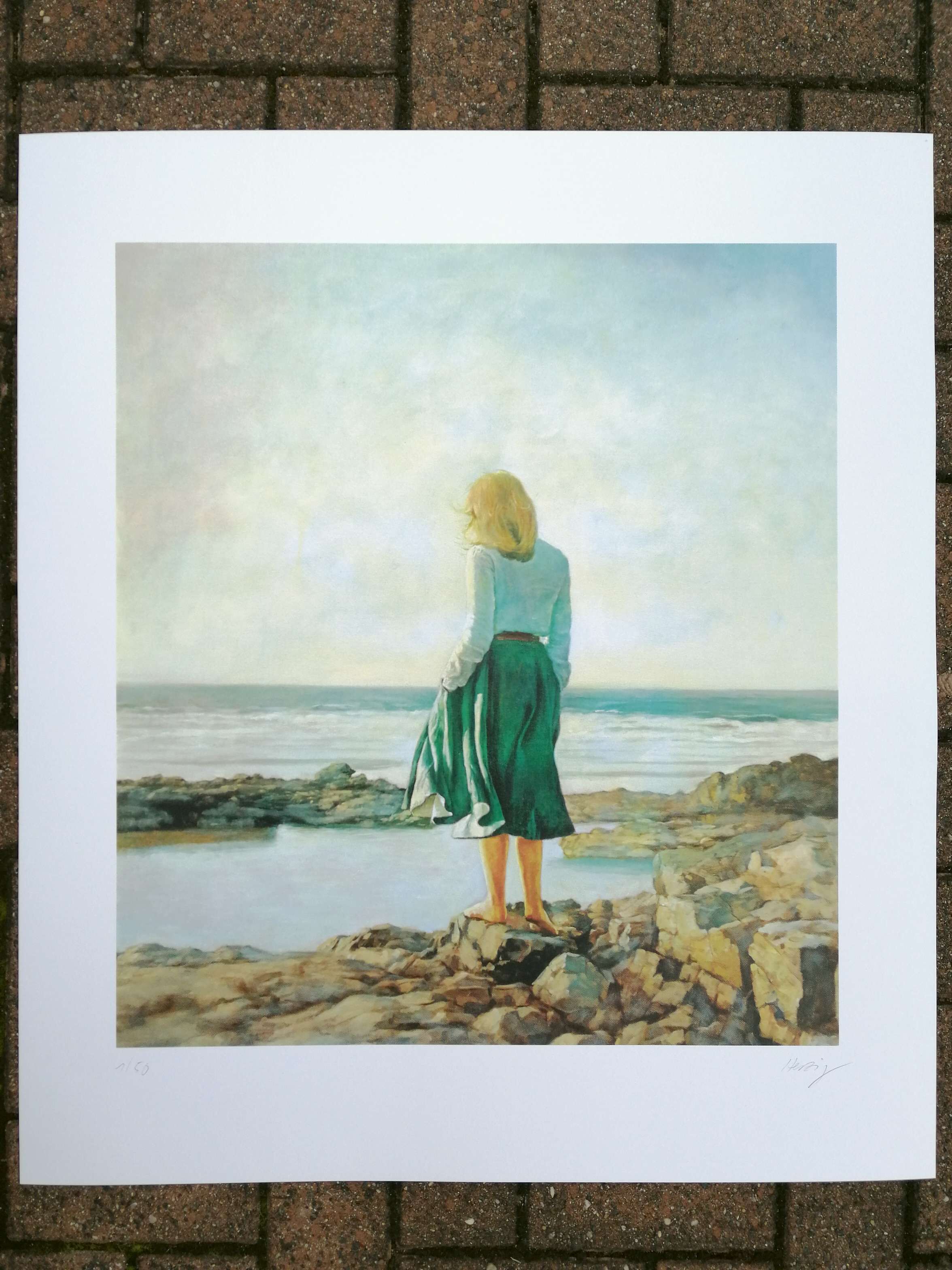 Träumerin am Strand - Christian Herzig 2