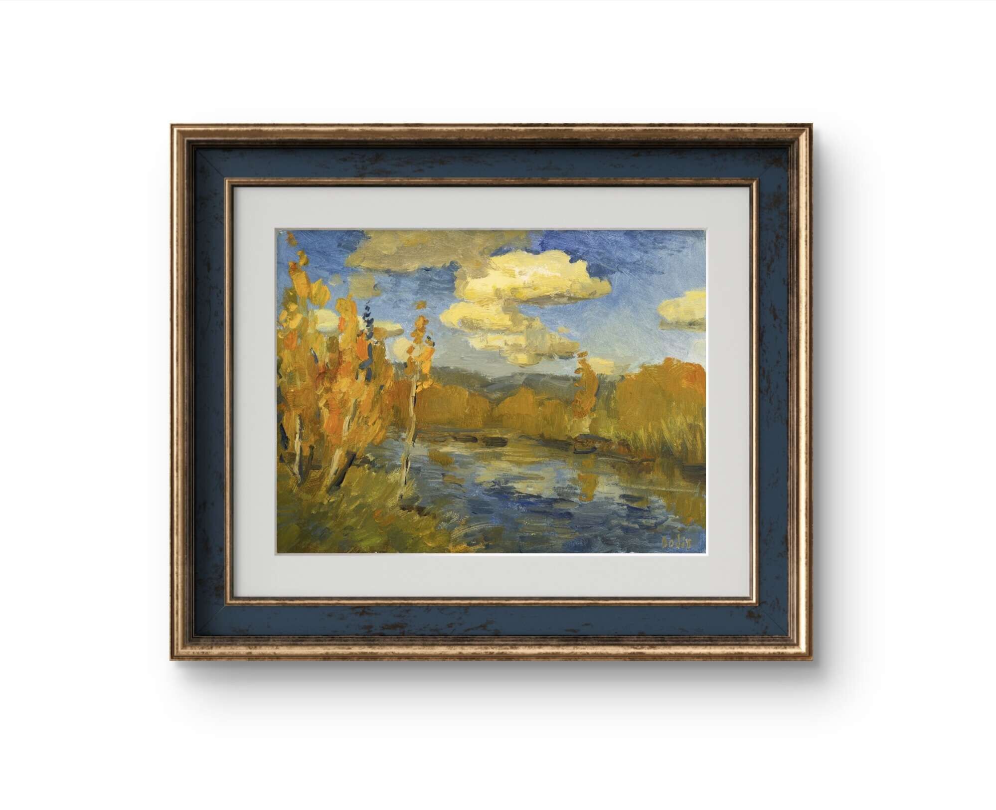 Golden autumn - Bohdan  Dobrivskyi  3