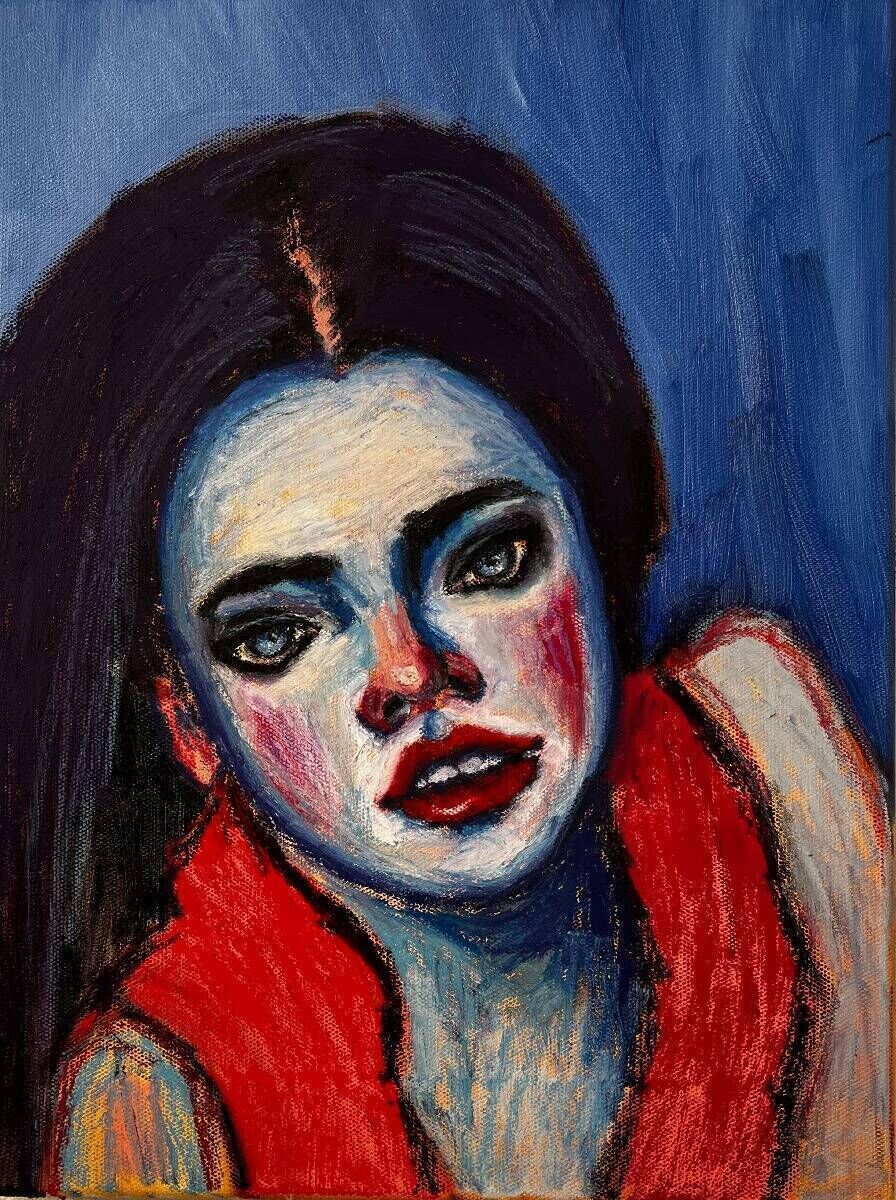 Open Mouth Lady III