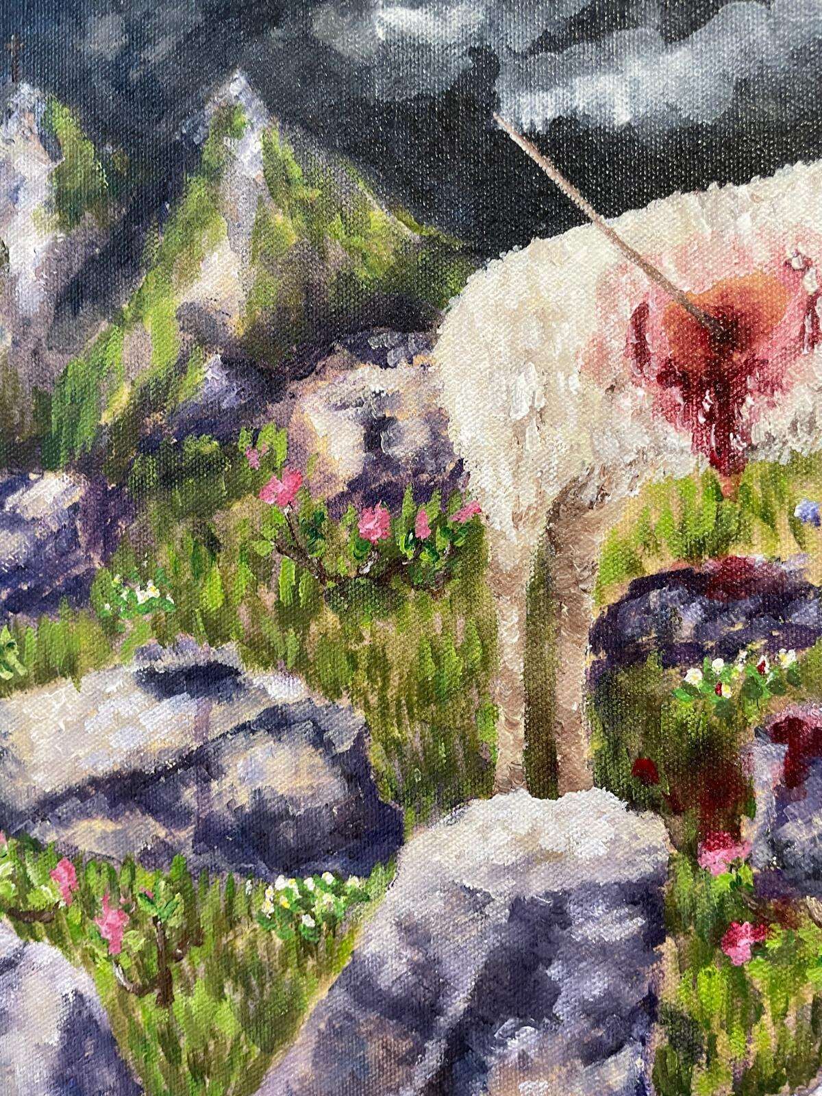 verletztes Tier in Berglanschaft - Michaela Jank 2