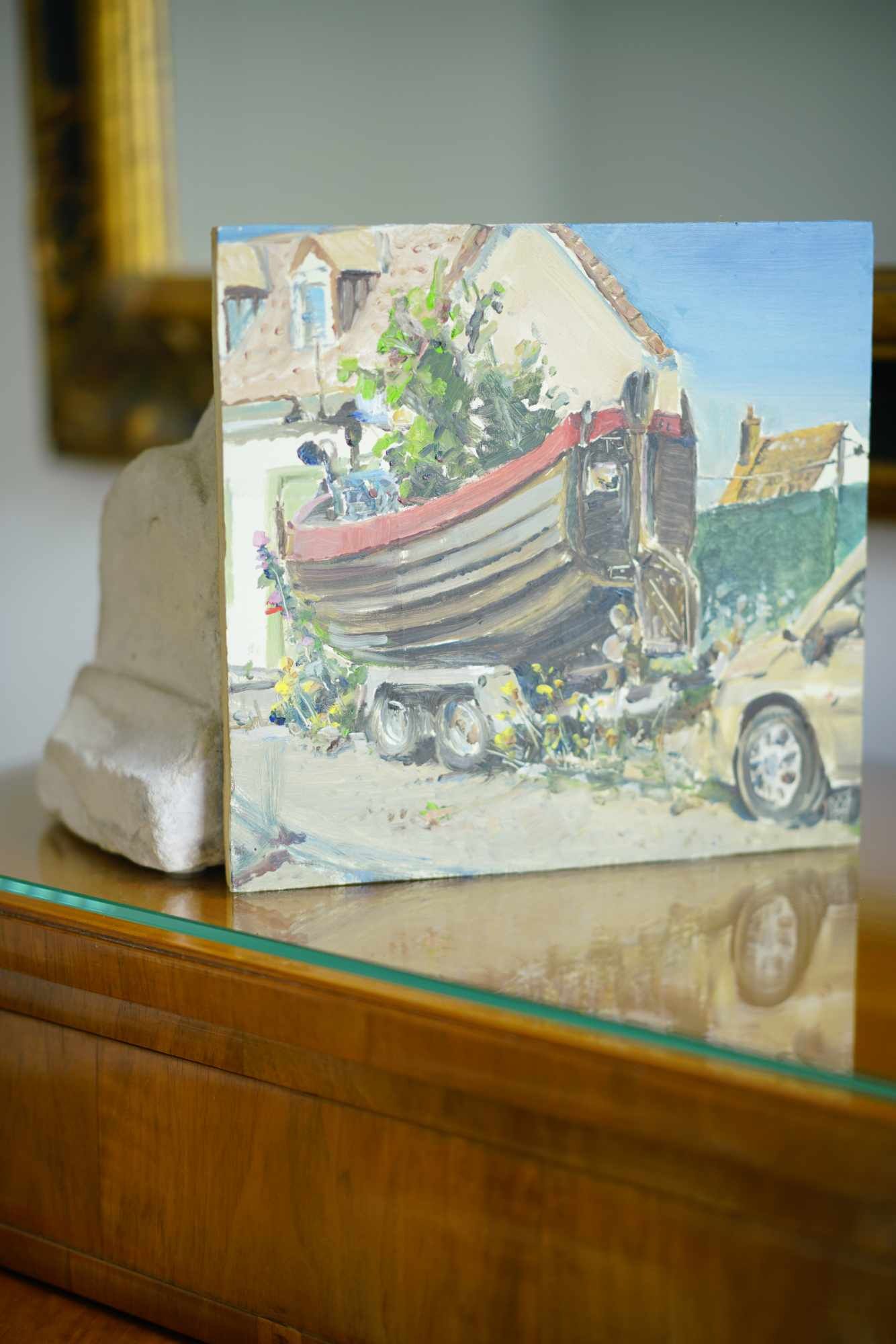 Fishing Boat Ashore - Valentin Weller 1