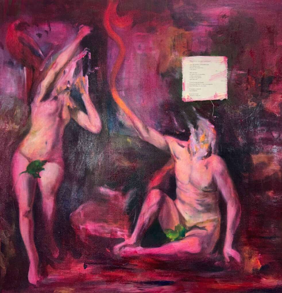 Adam und Eva in Red - Leonel Perez 1