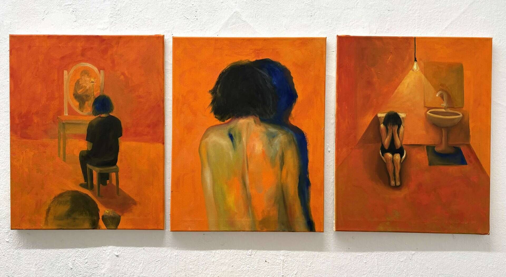 Orange Blues Nr.2 - Mersedeh Sharifi 1