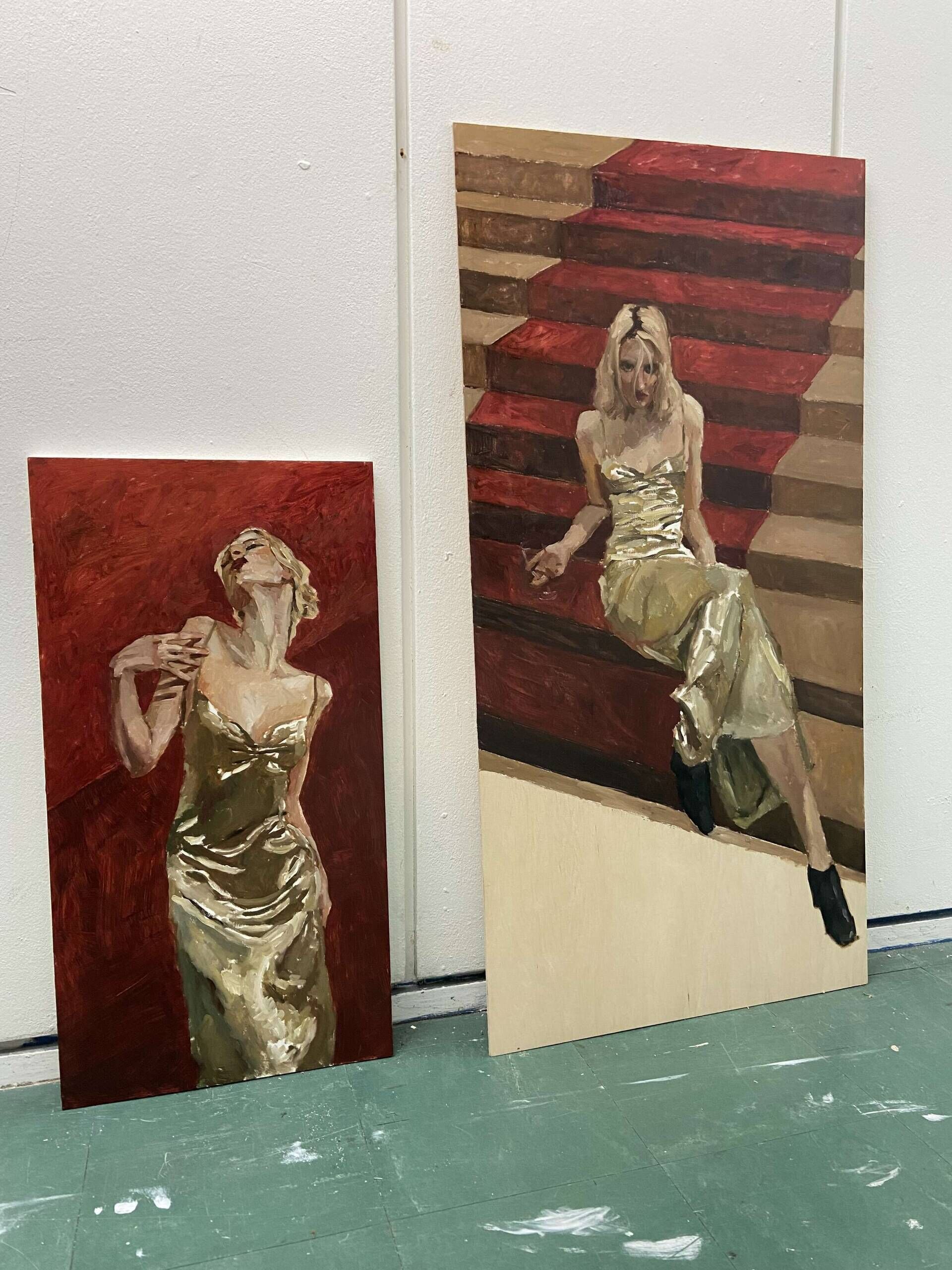 Ellen in Gold II - Lilli Geyer 2