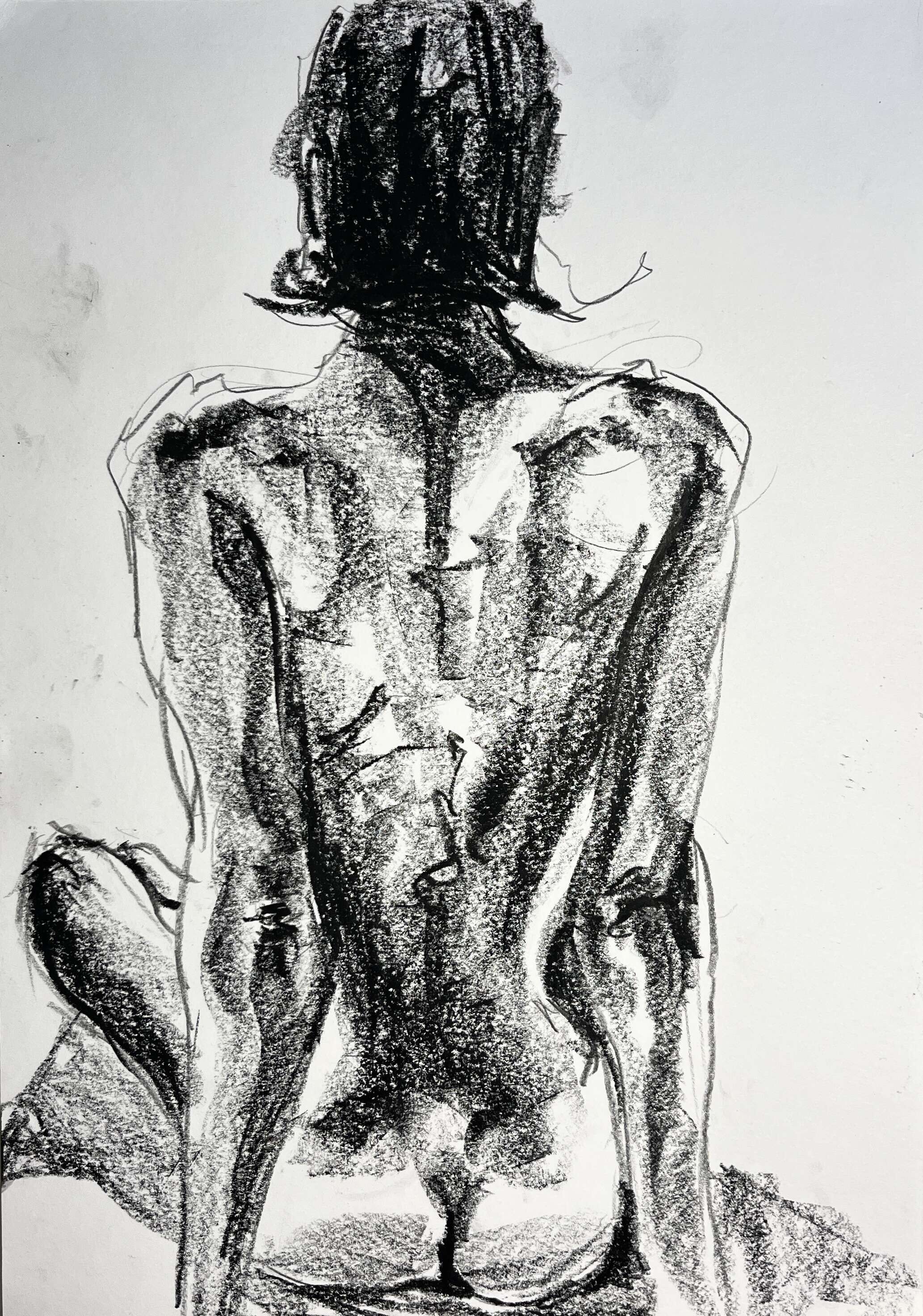 Die Sitzende I - Leon Tho Barwig 1