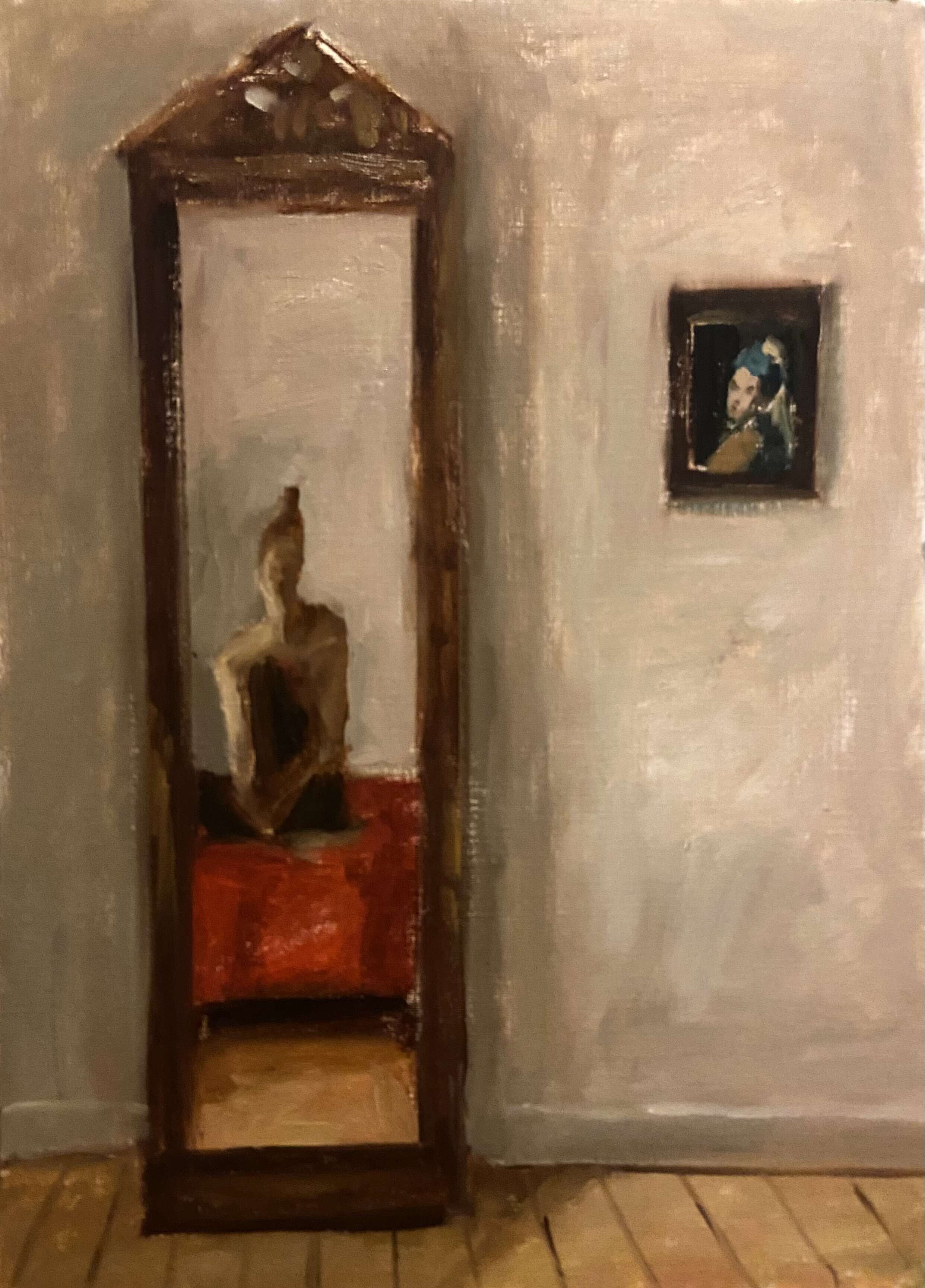 Reflexion mit Vermeer - Lilli Geyer 1