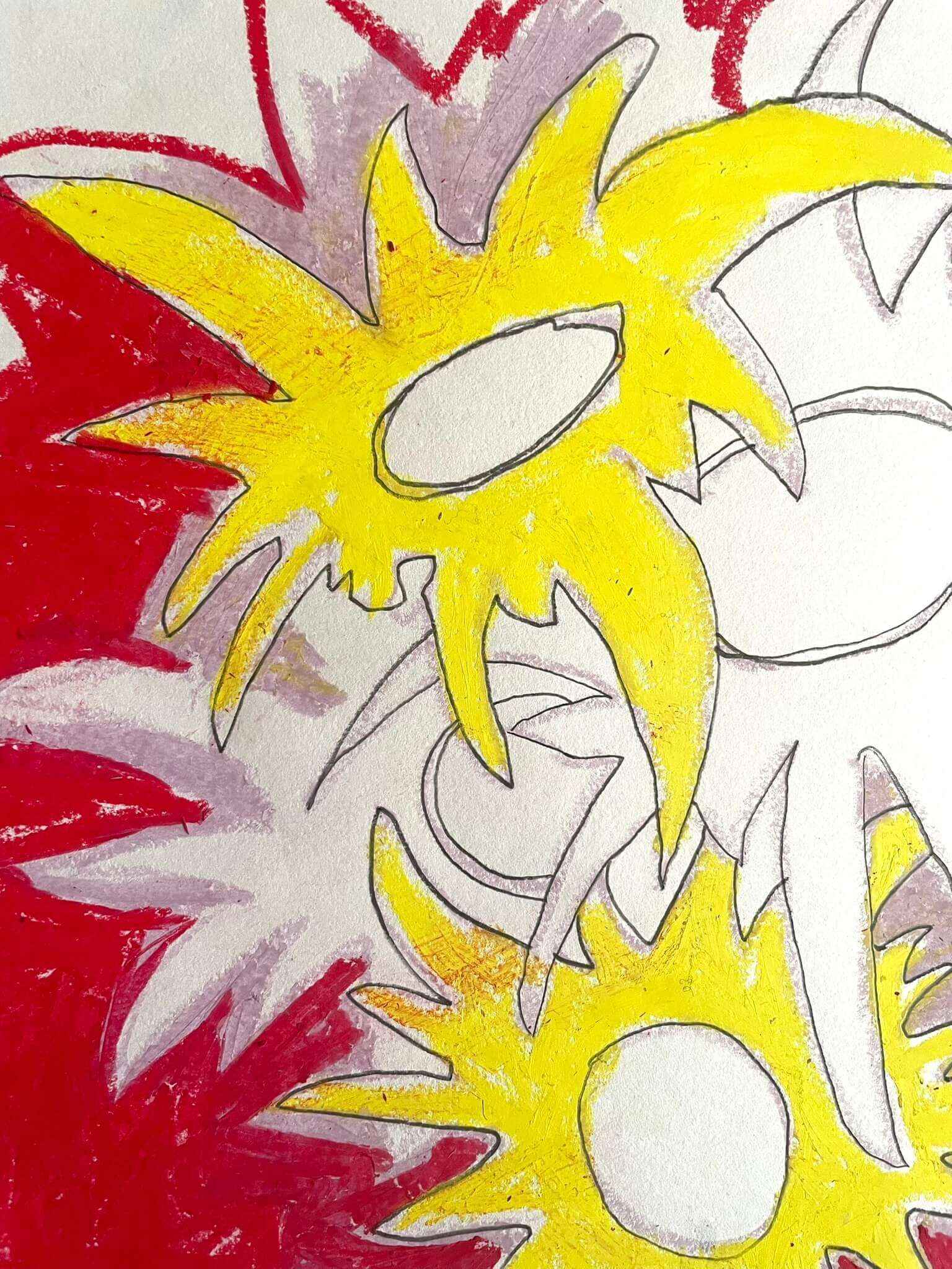 o.T. / Red Flowers - Leoni Hannah 3