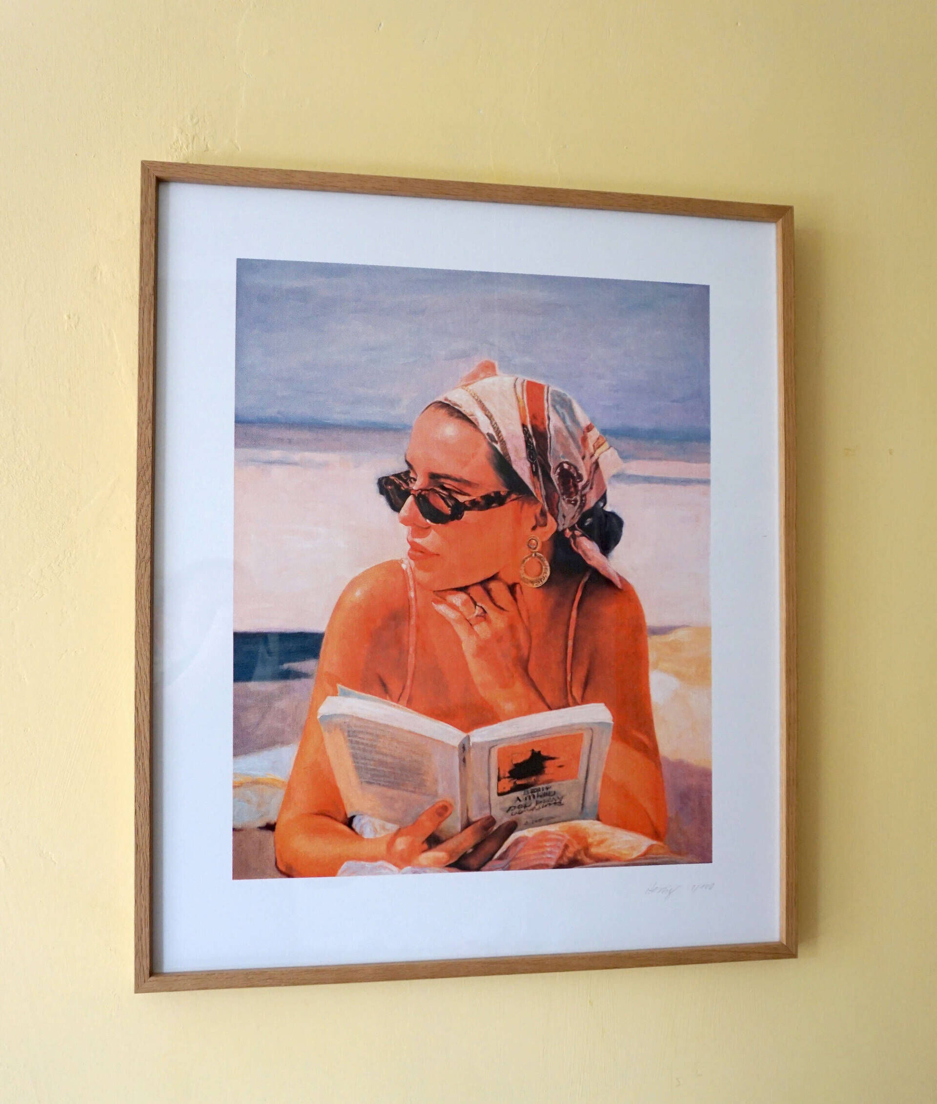 Lesende Frau am Strand - Christian Herzig 3