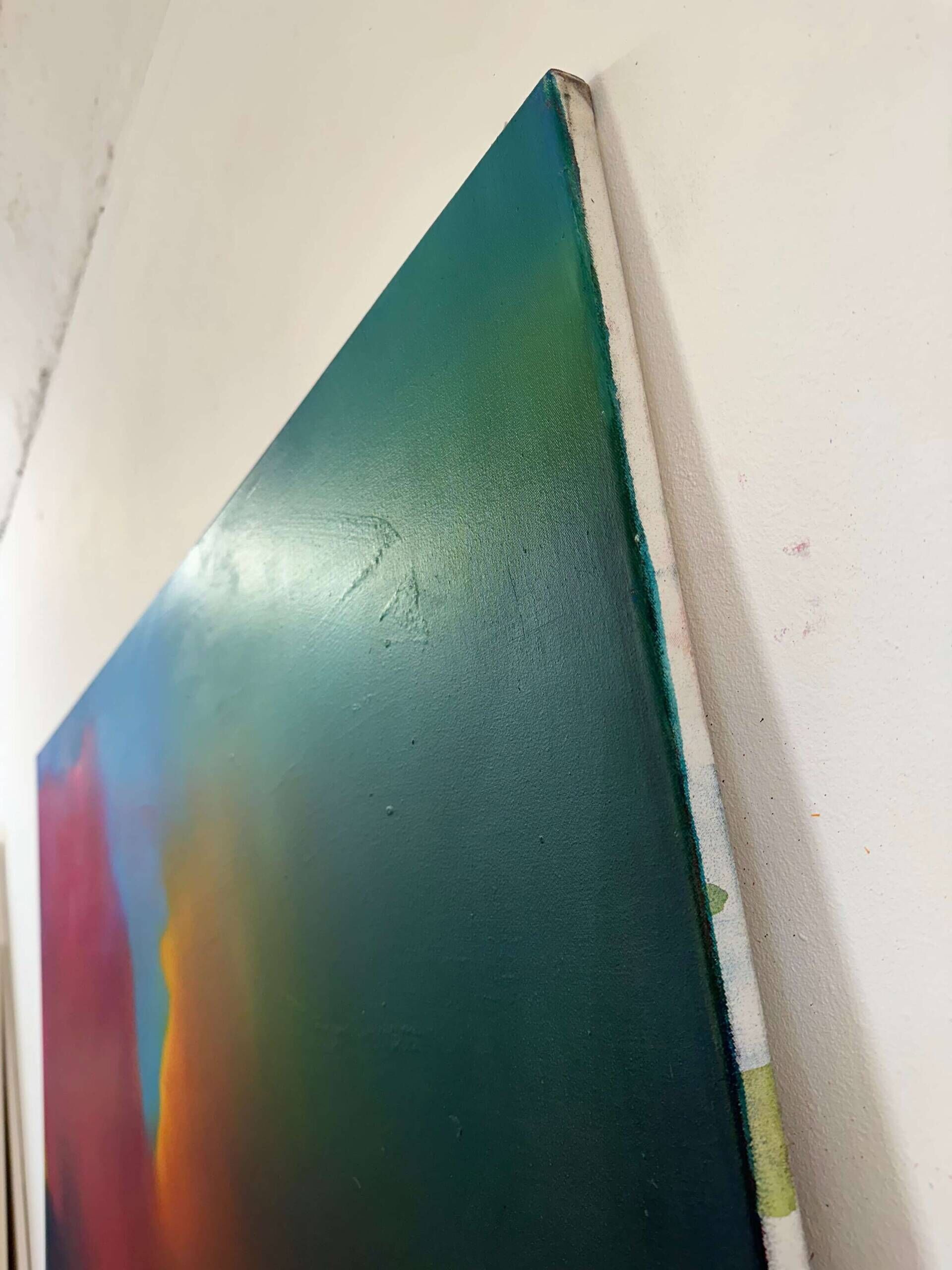 Farbbad Blaumagentagrüngelbtürkis - Antje Bockeloh 5