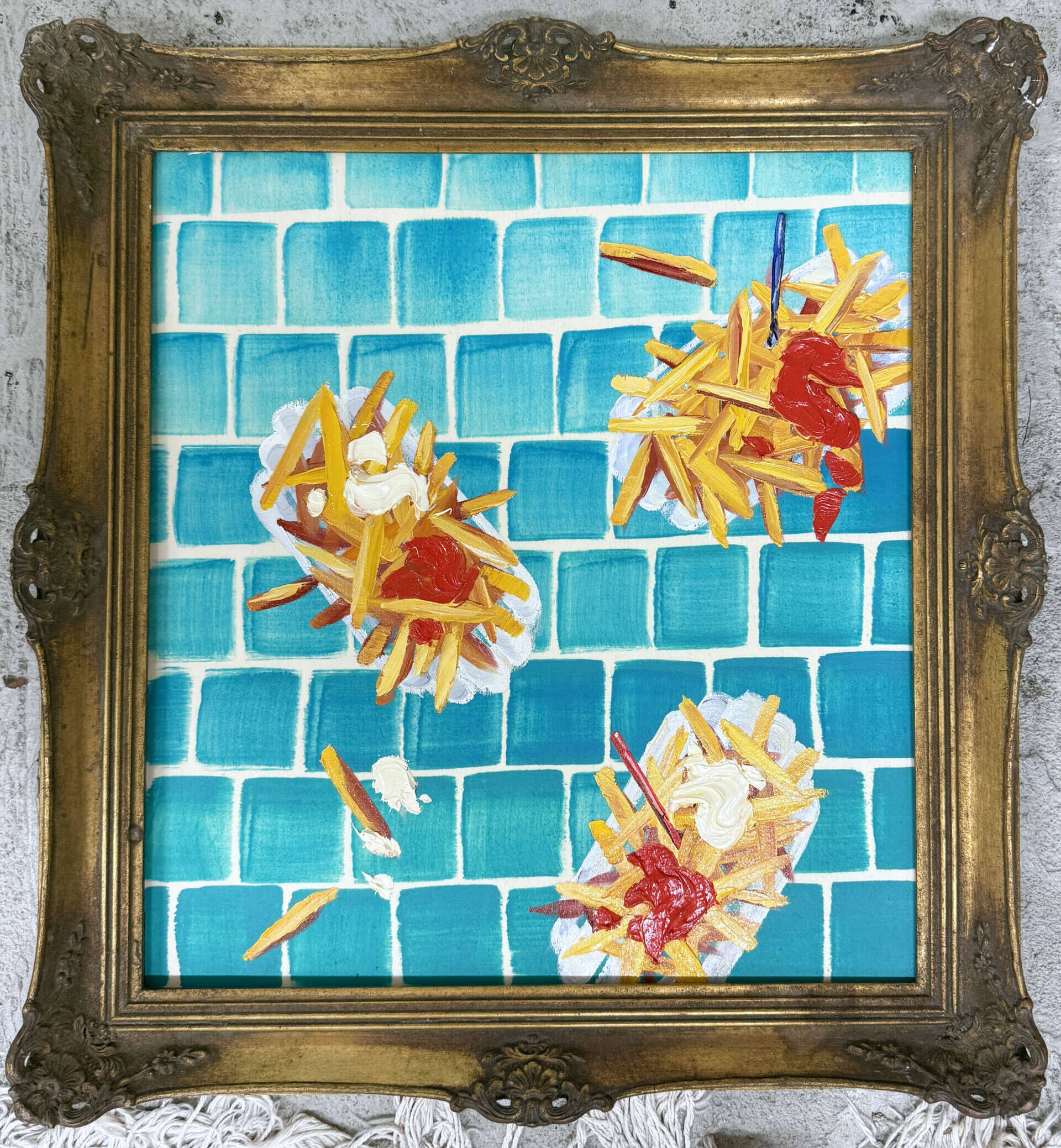 Schwimmbadpommes  - Maria Leisner 1