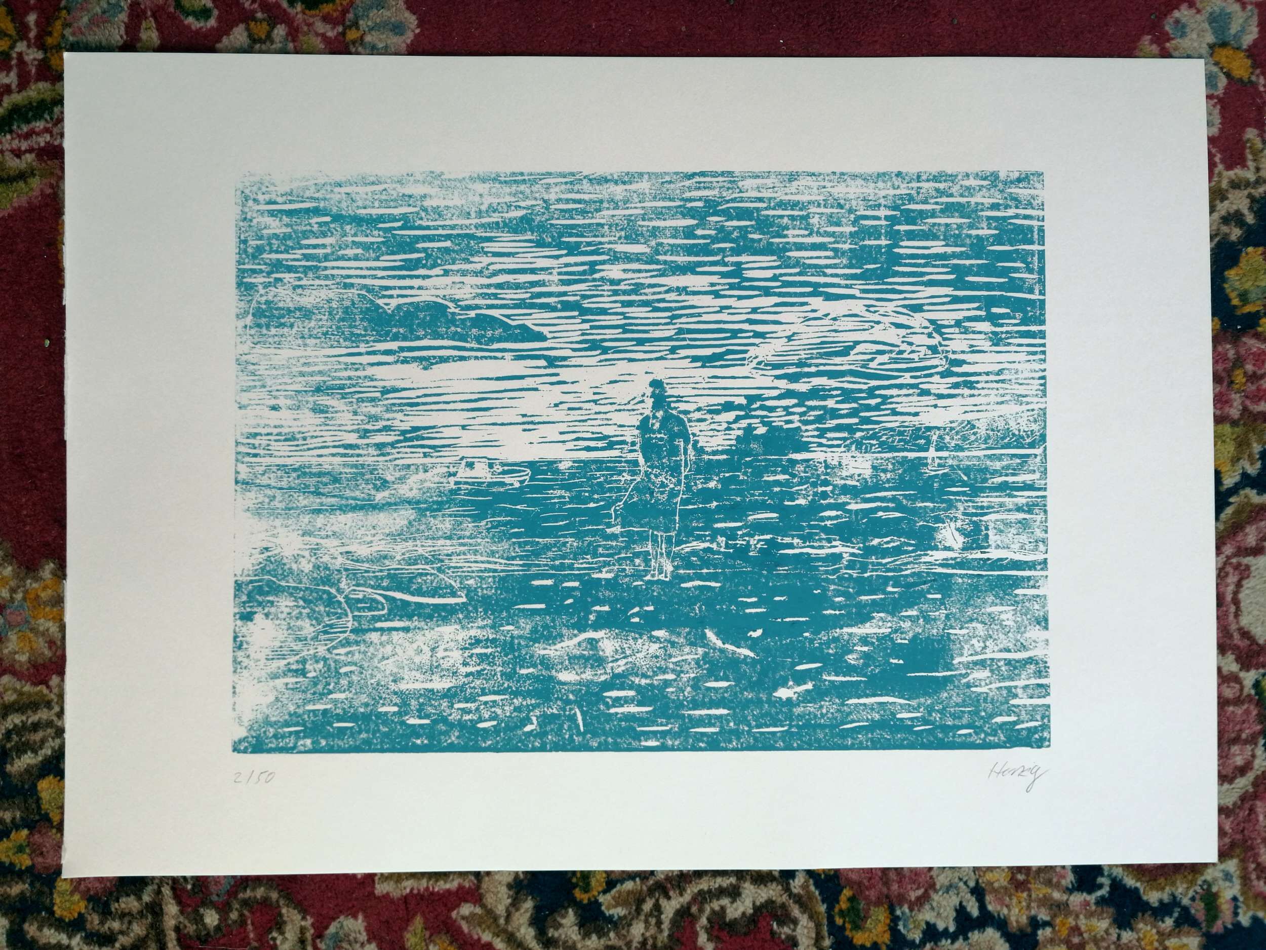 Frau am Meer - Christian Herzig 2