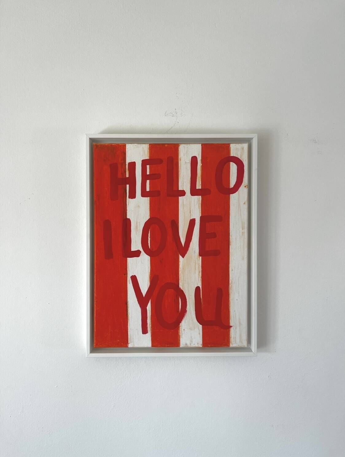 HELLO I LOVE YOU ORANGE  - Sara von Meer 1