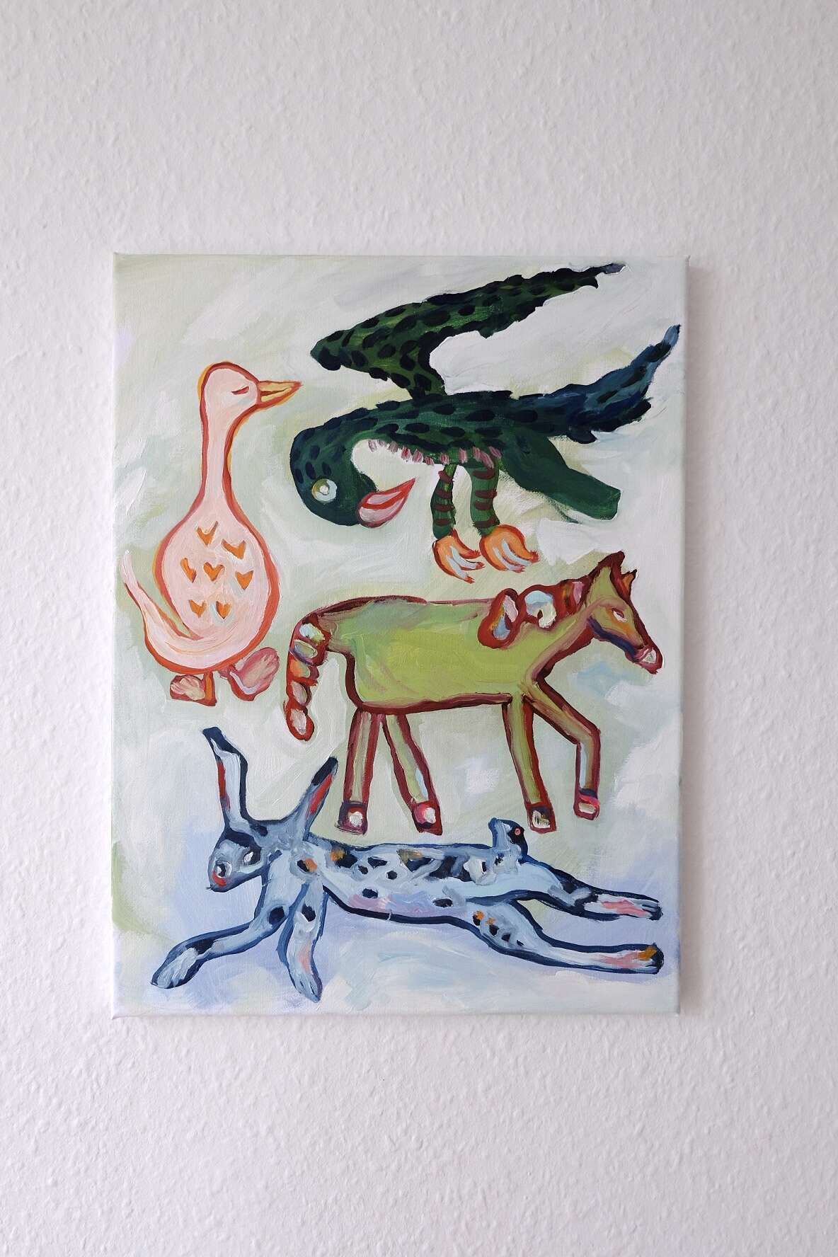Hase Pferd Gans und Geier  - Anna Leisner 5