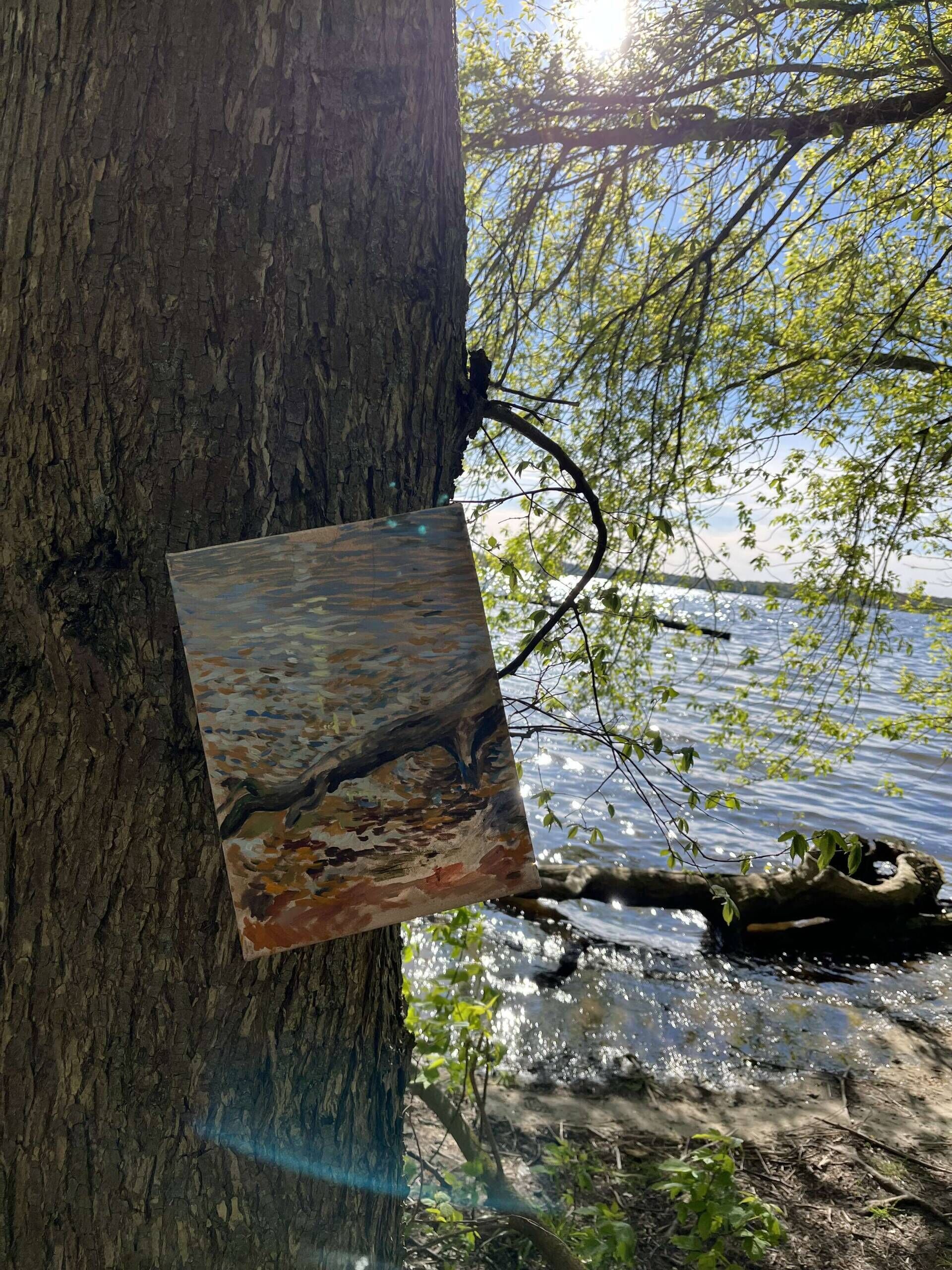 Wannsee Berlin Plein Air  - Judit Flamich 2