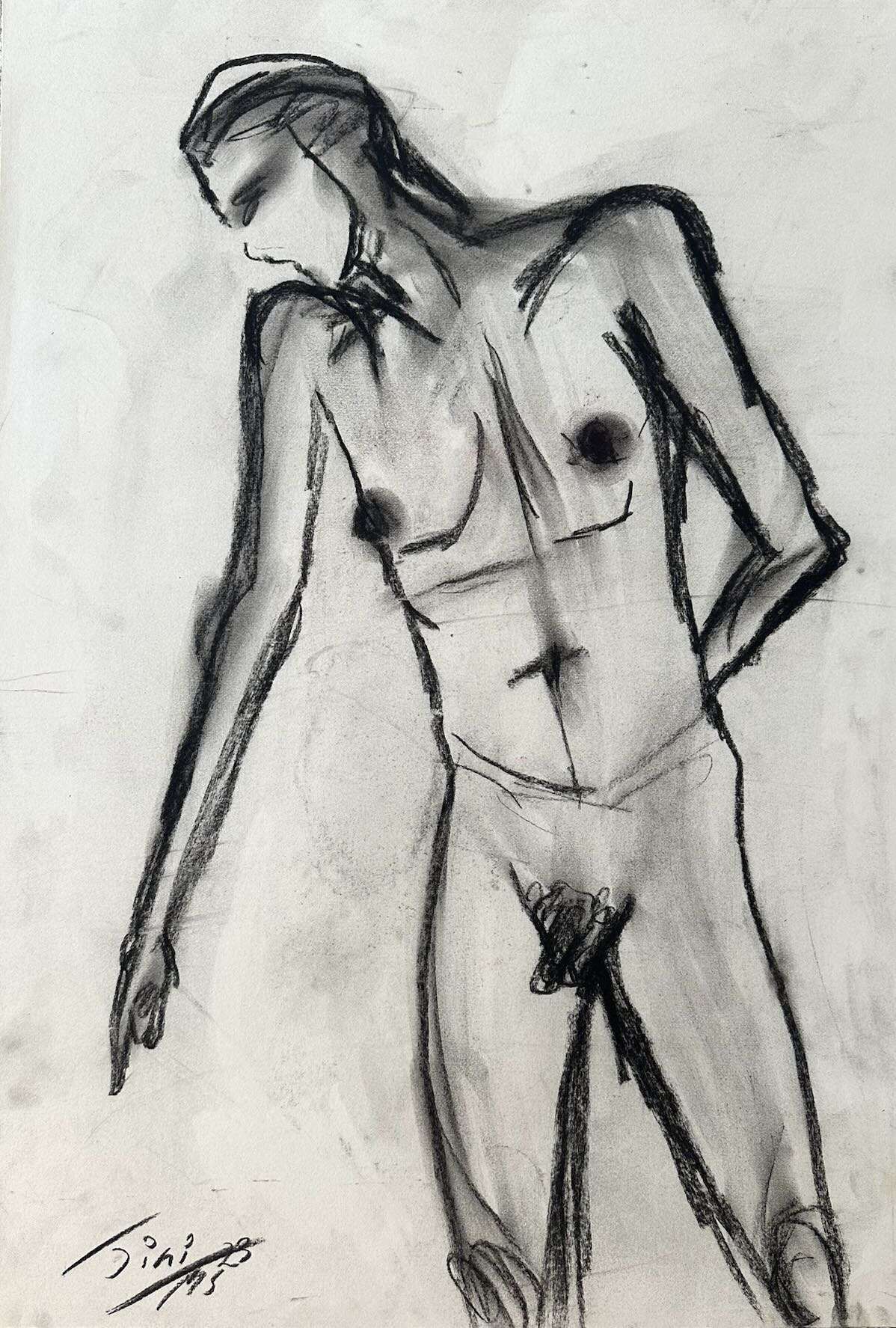 Akt Fingerzeig - Martina  Schepperle  5