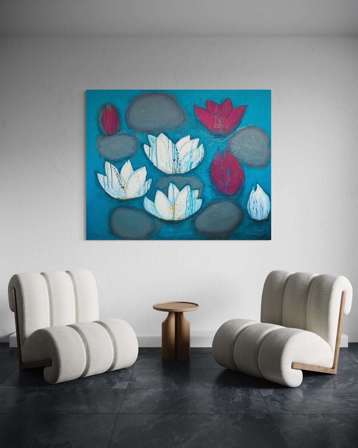 Organic Waterlilies  - Martina  Schepperle  9