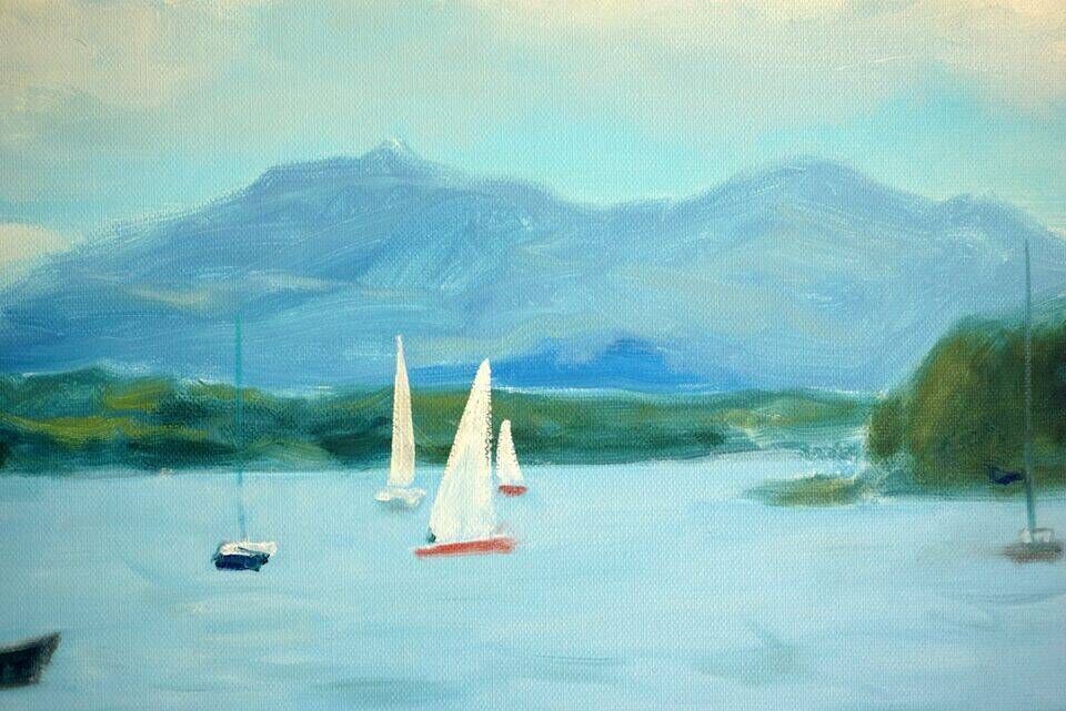 Boote auf dem Chiemsee - Christian Herzig 1