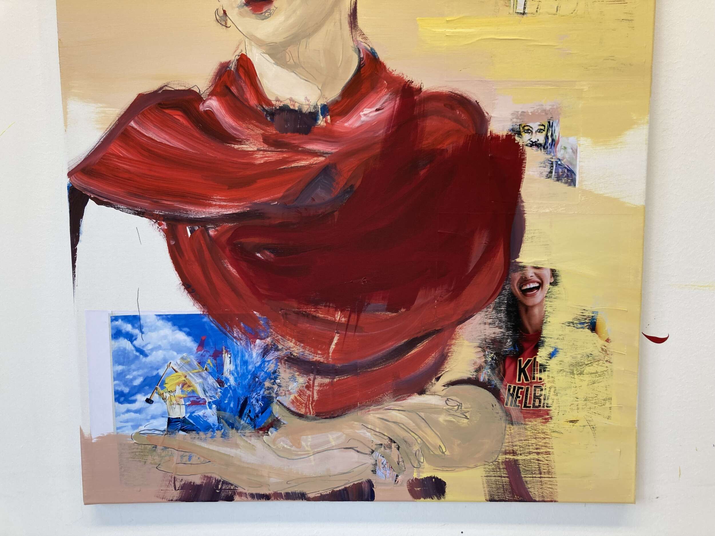 Yoga mit dem Hammer (Frida Kahlo) - Kim Helbig 3