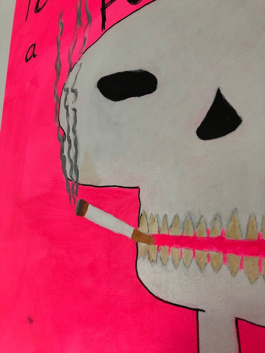 smokin skull