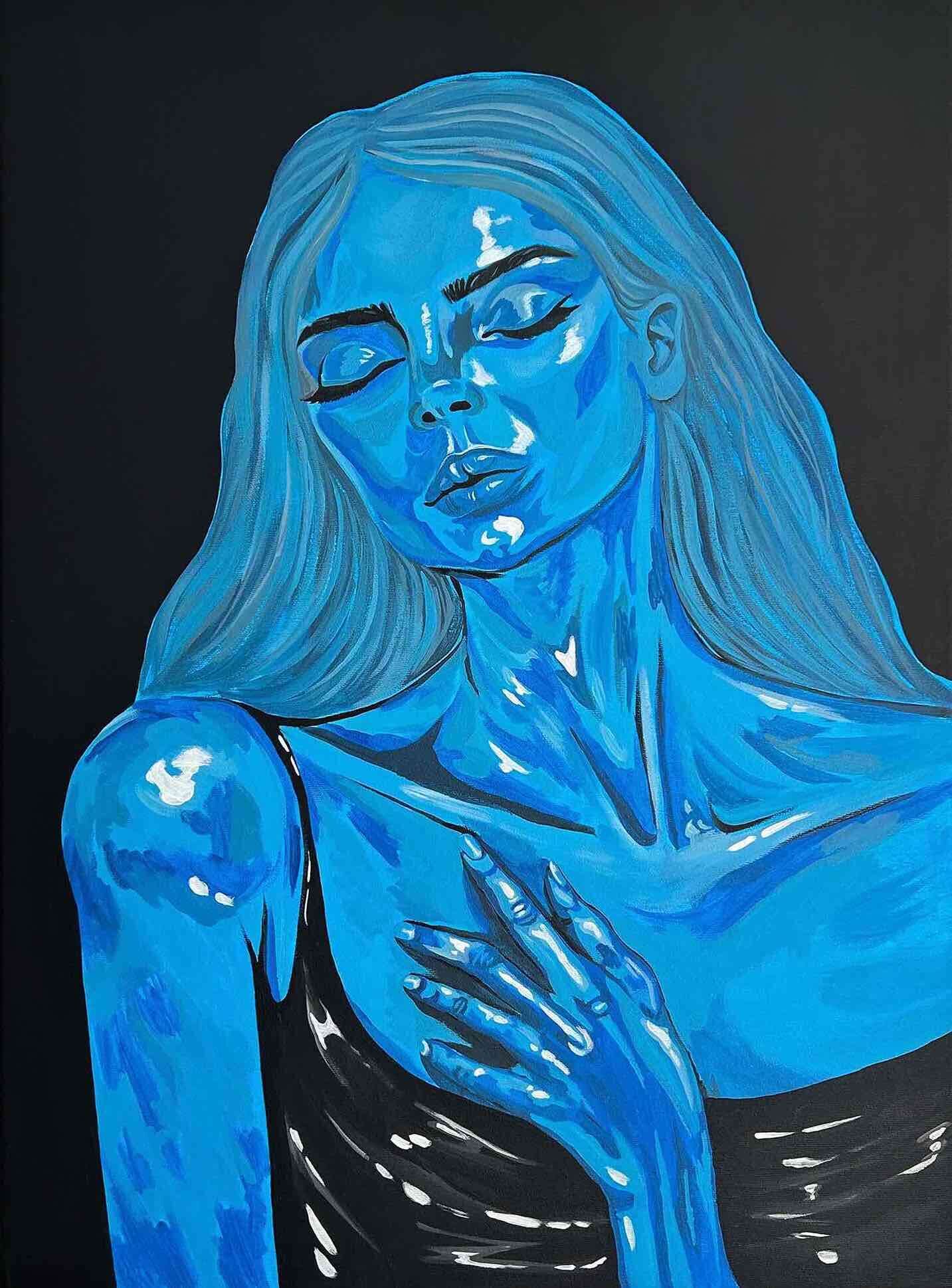 Lady in blue - Stella Mierendorff 1