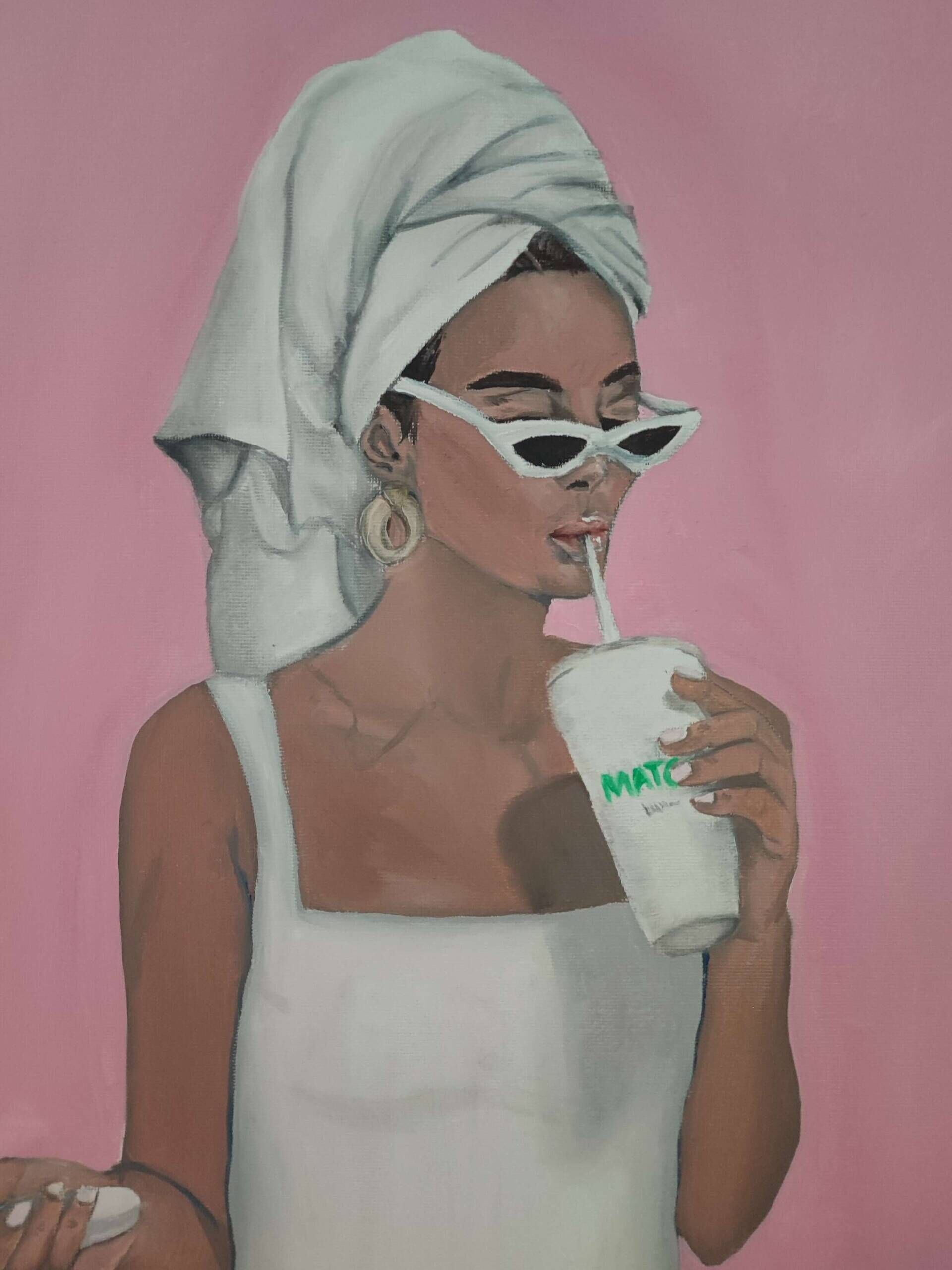 Strandtennis und Matcha  - Alissa Knelz 2