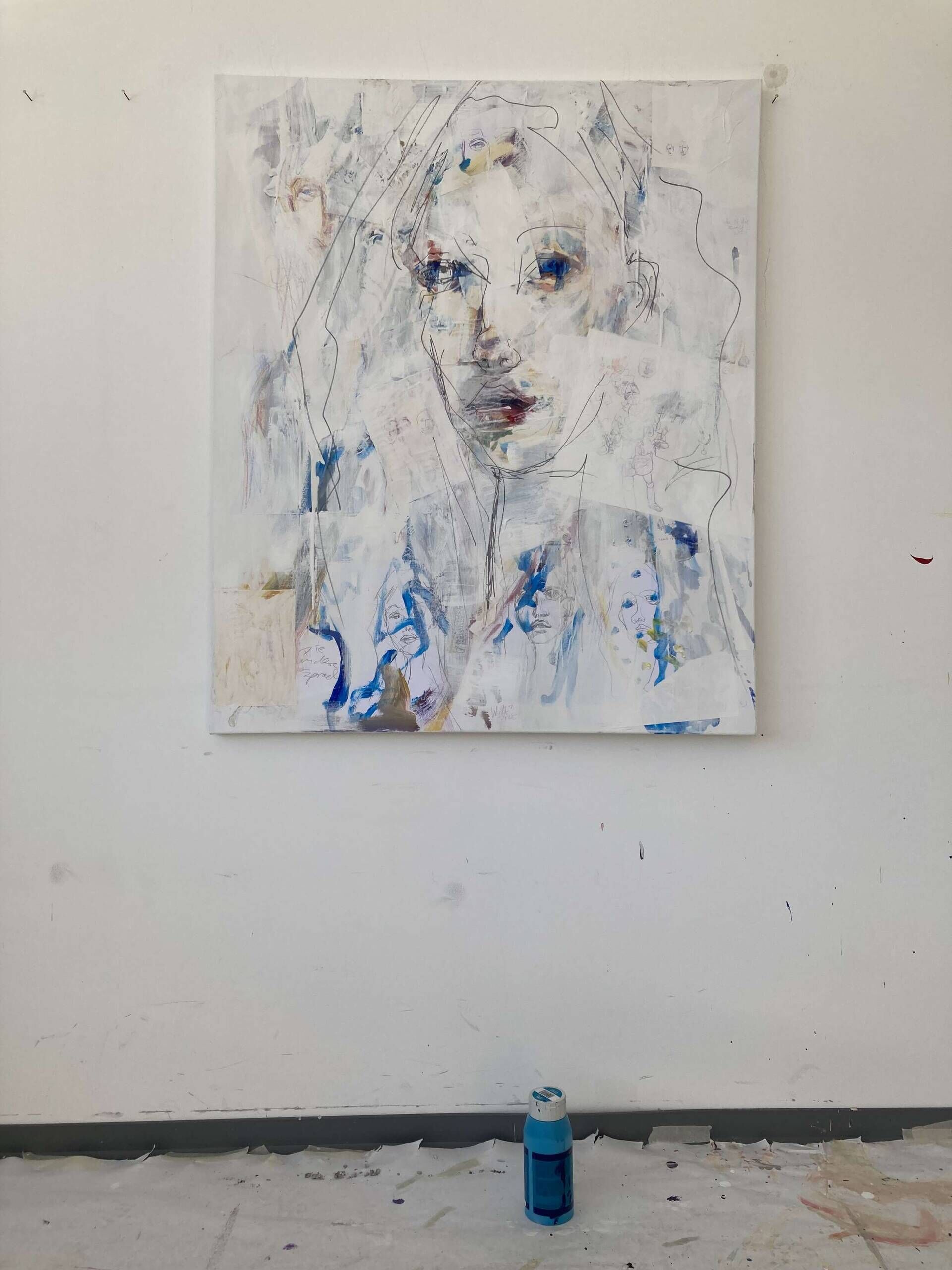 Portrait unter weiß ll - Kim Helbig 1