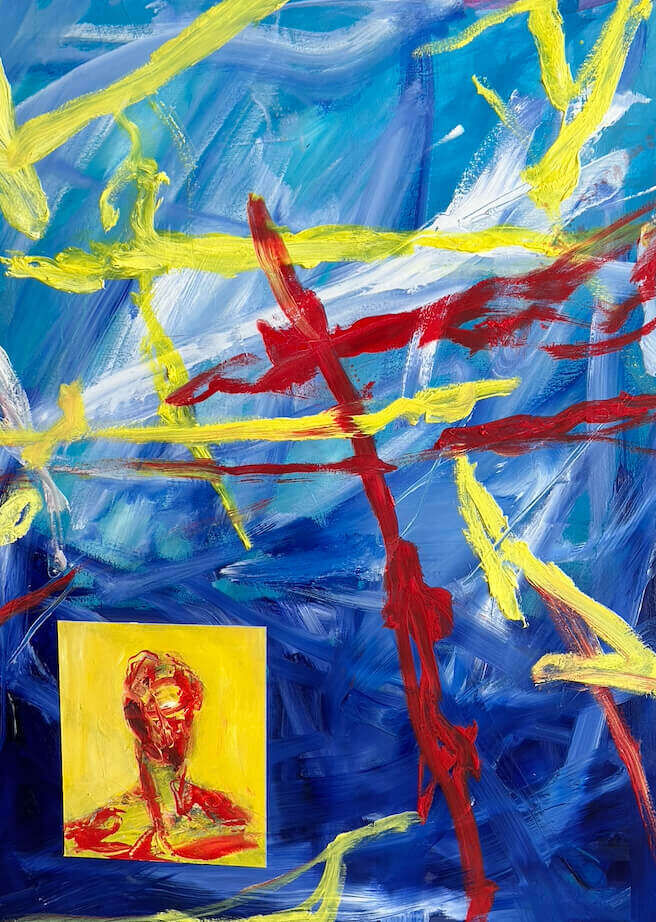 Abgegrenzt Blau - Leonel Perez 1