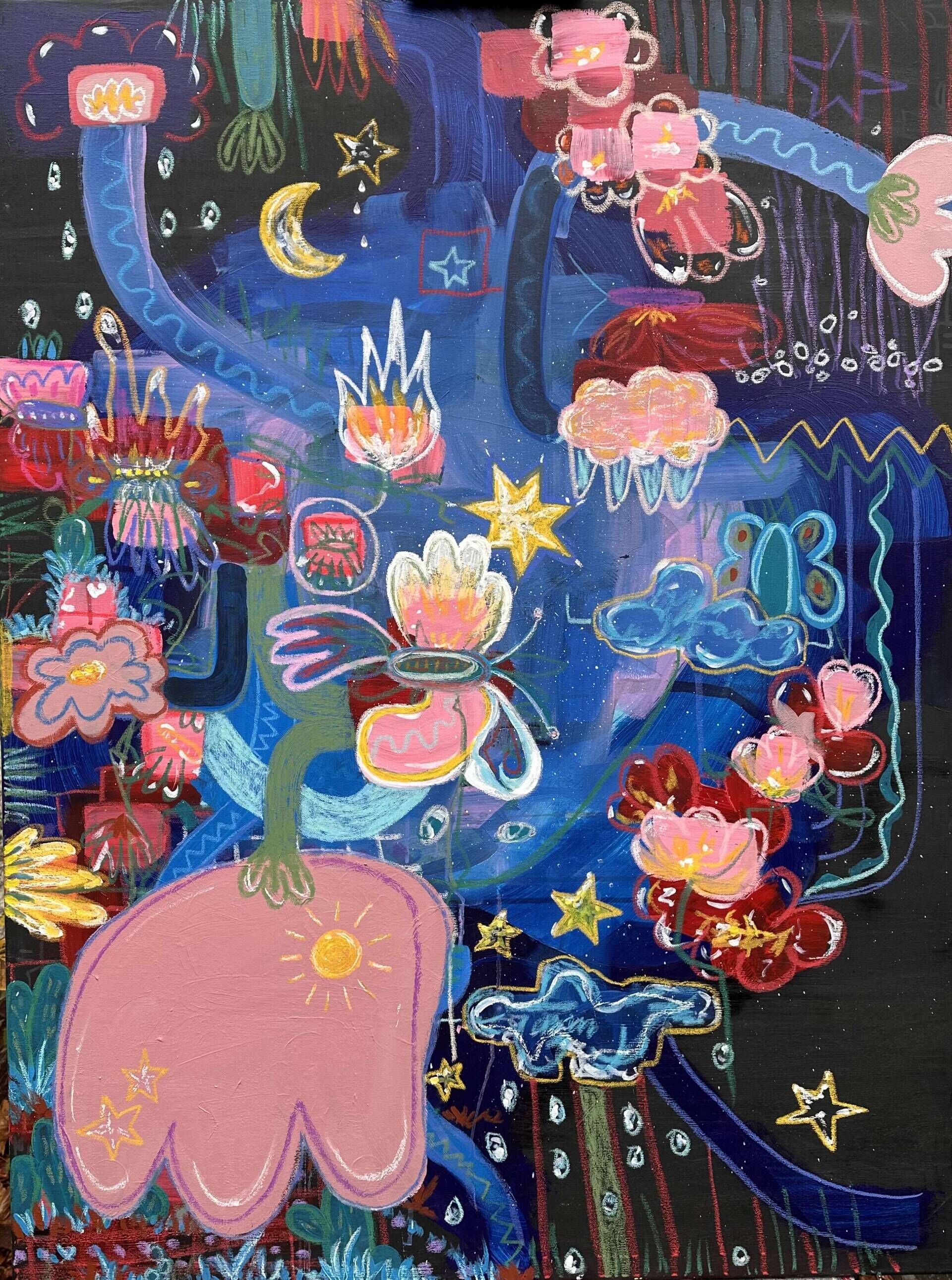 candy-colored nights  - Hannah  Behrends  1