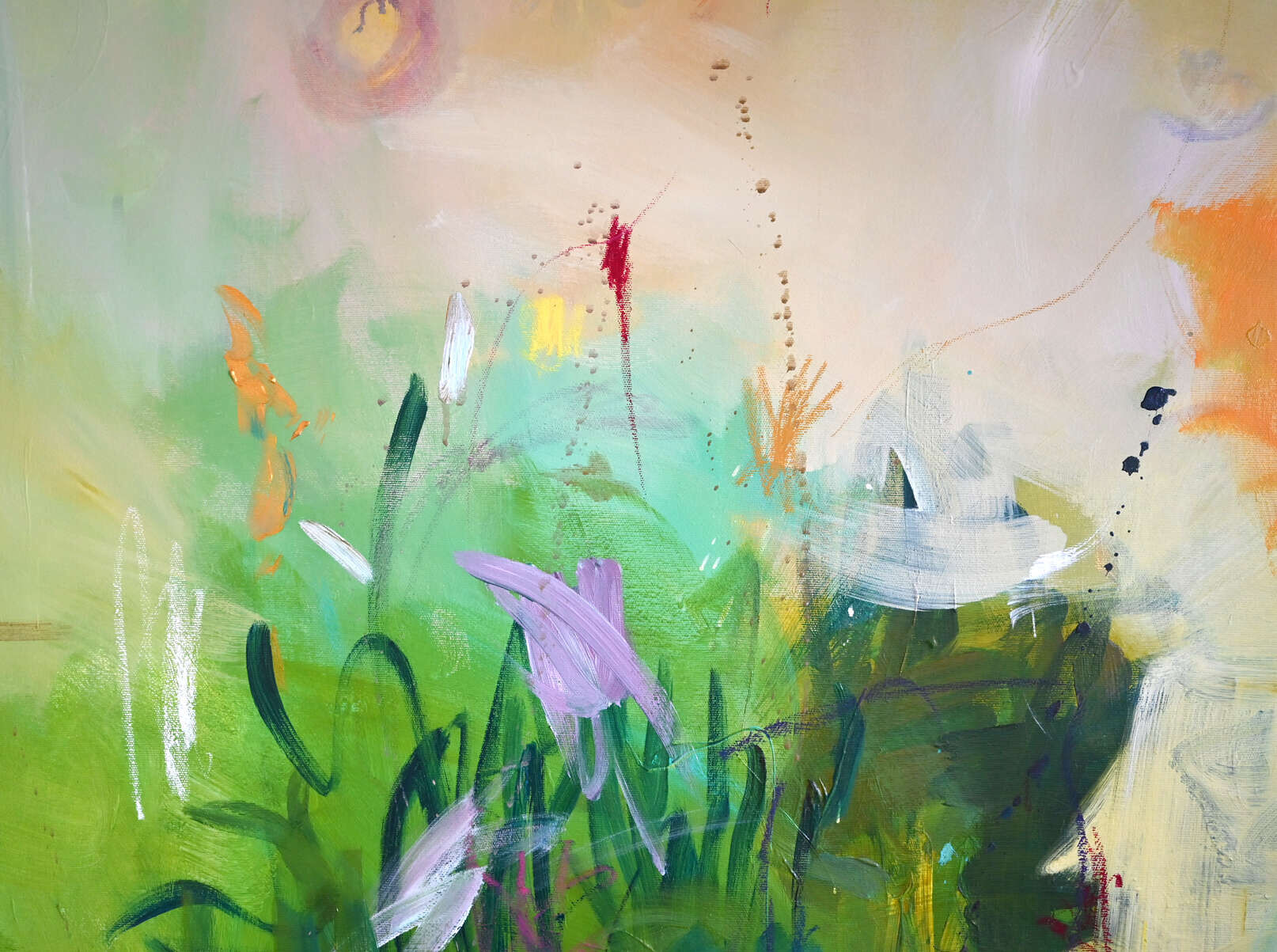 Abstraktes Bild mit Maus - Christian Herzig 2