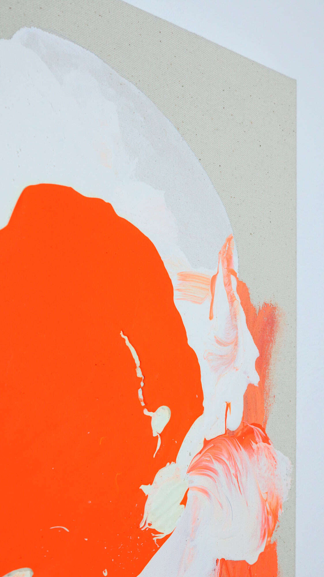 Fließend Orange Weiss - Jana Gruszeninks 9