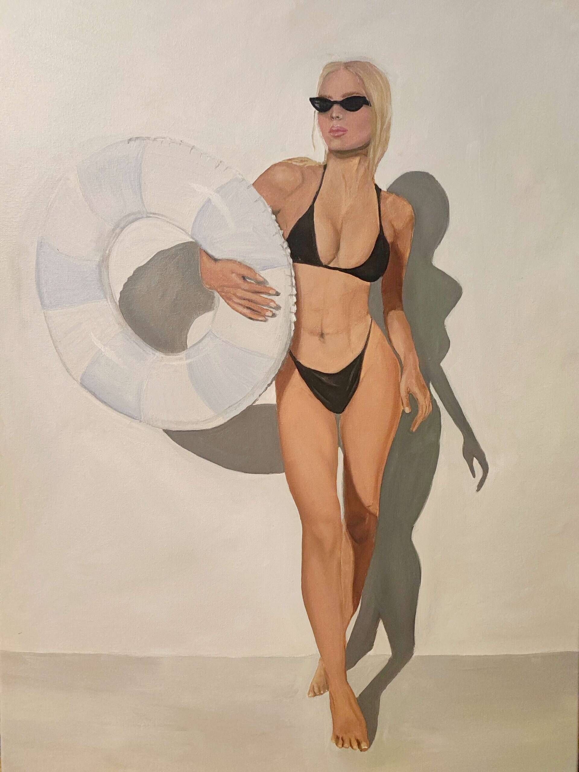 Schwimmring im Arm  - Alissa Knelz 2