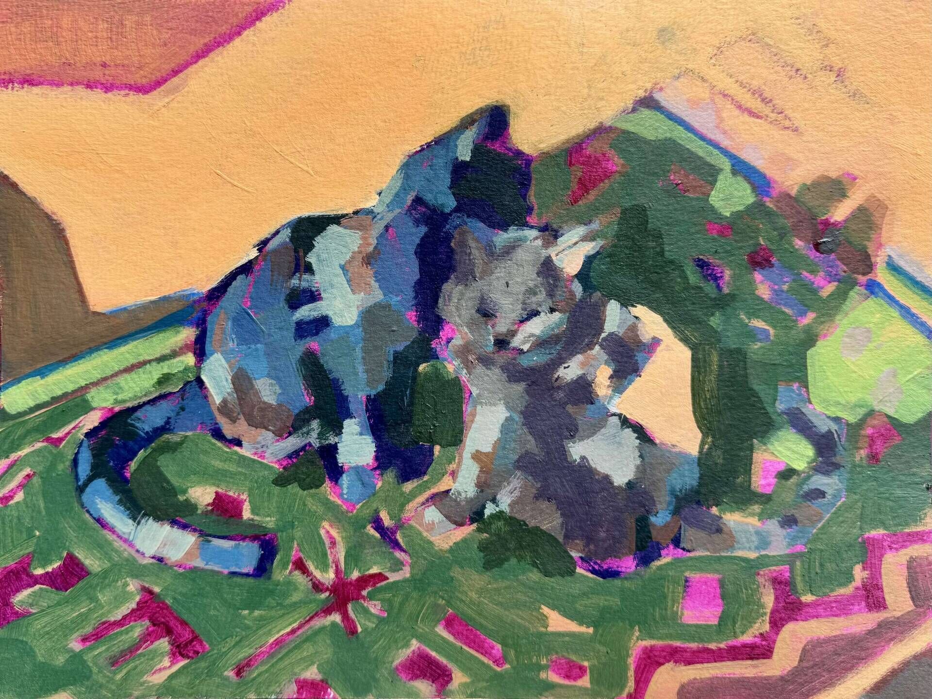 Zwei Kater - Daniel Heimgärtner 1