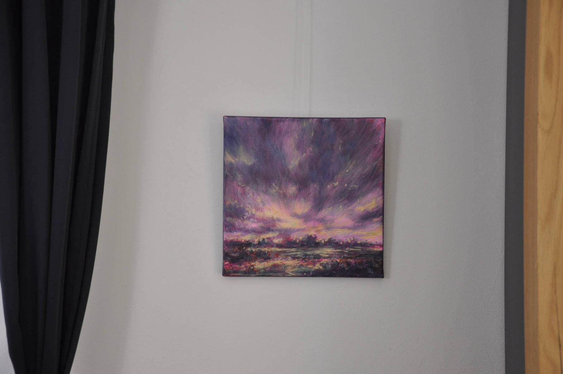 Wolkenaufbruch Violett III