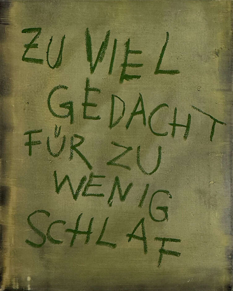 zu viel gedacht für zu wenig schlaf - Maximilian Dussmann 2