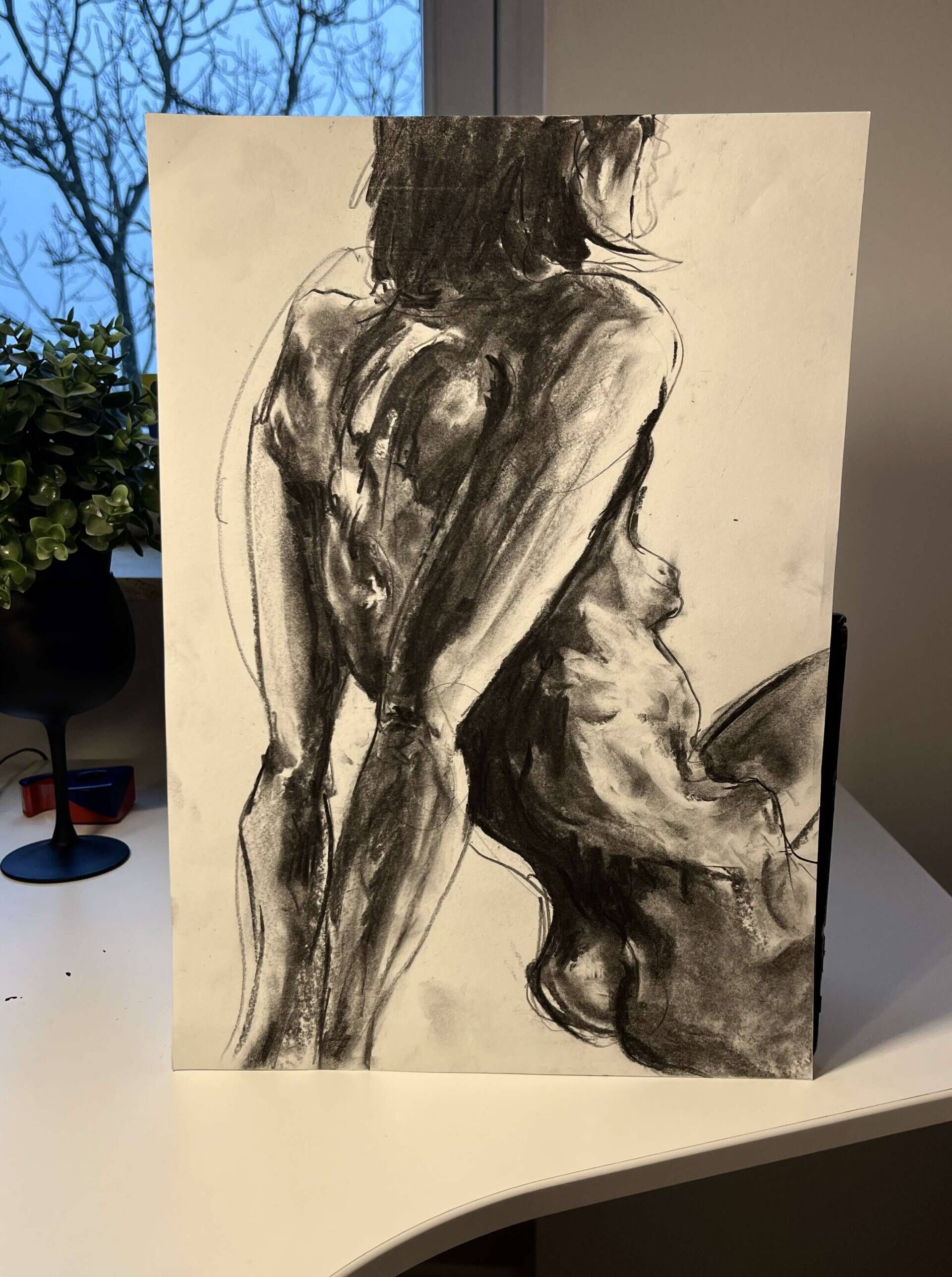 Die Sitzende II - Leon Tho Barwig 2