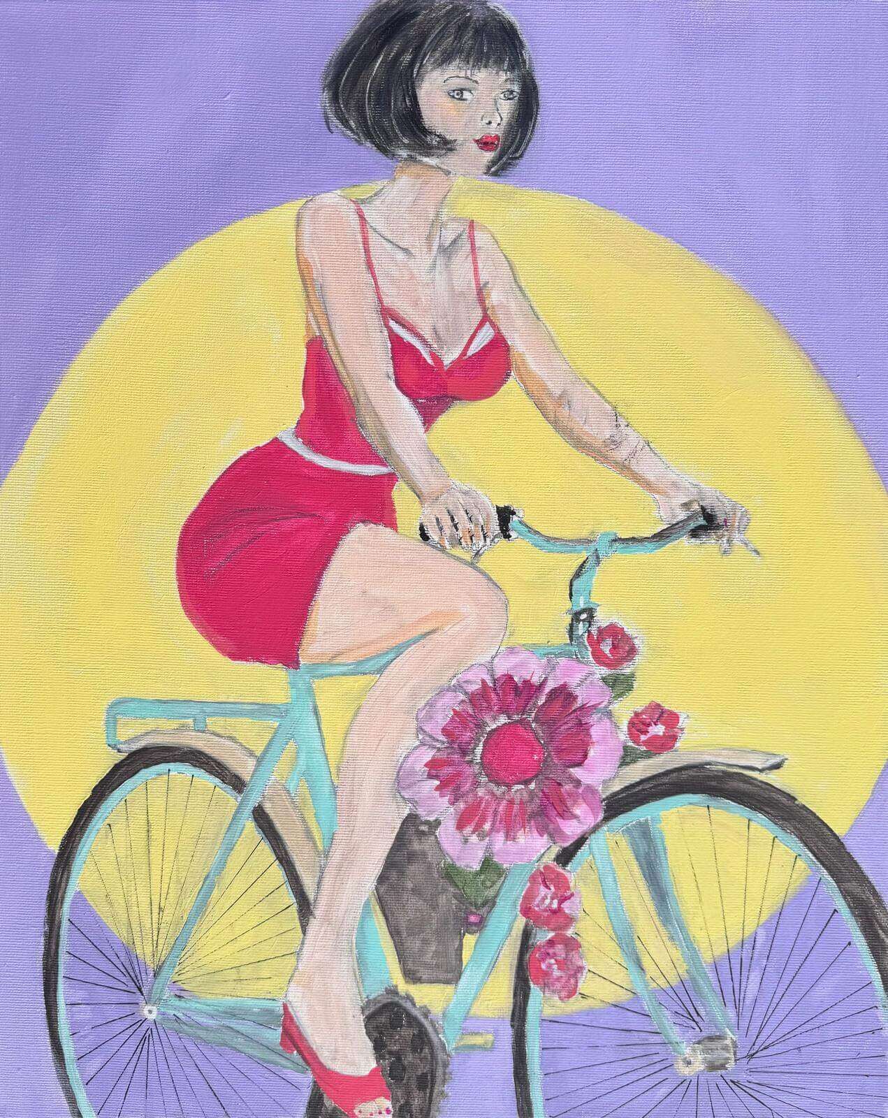 CITYBIKE GIRL LOUISE - Sybille Stein 1