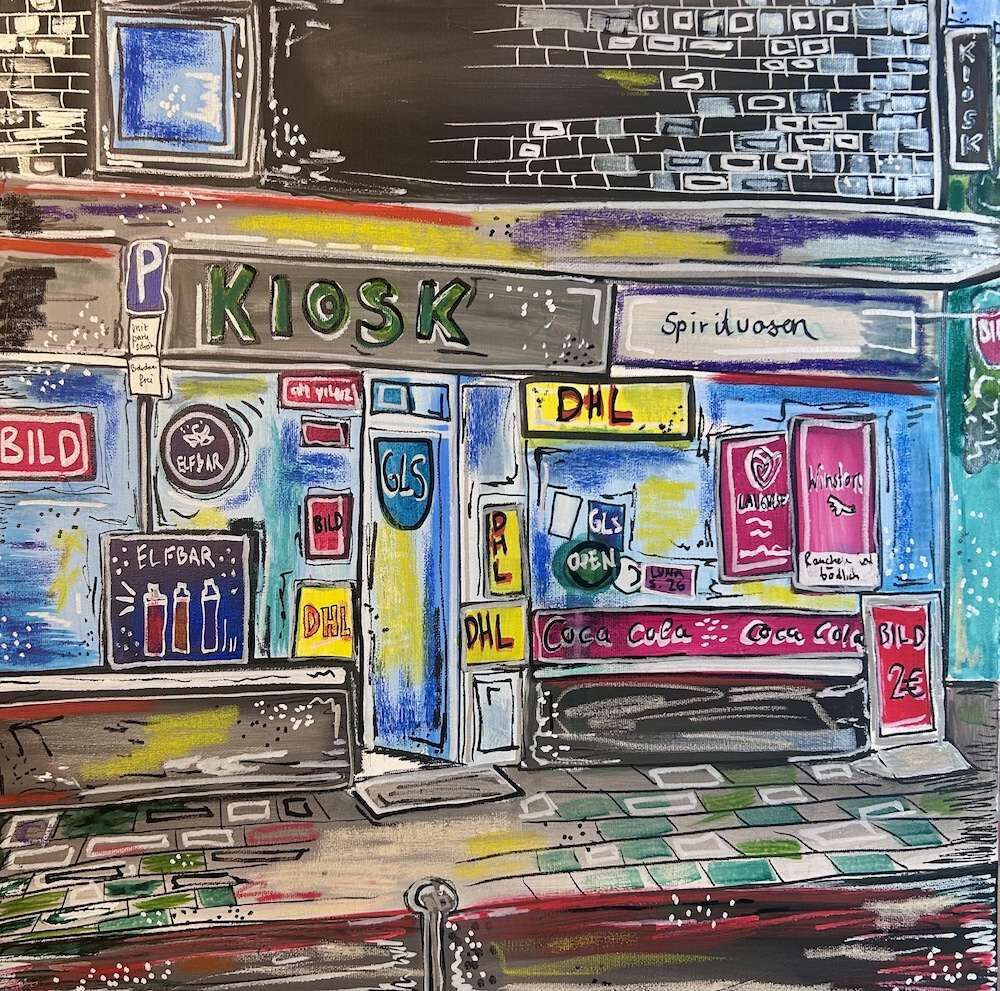 Kiosk auf der Rottstraße in Essen - Luna Stender 1