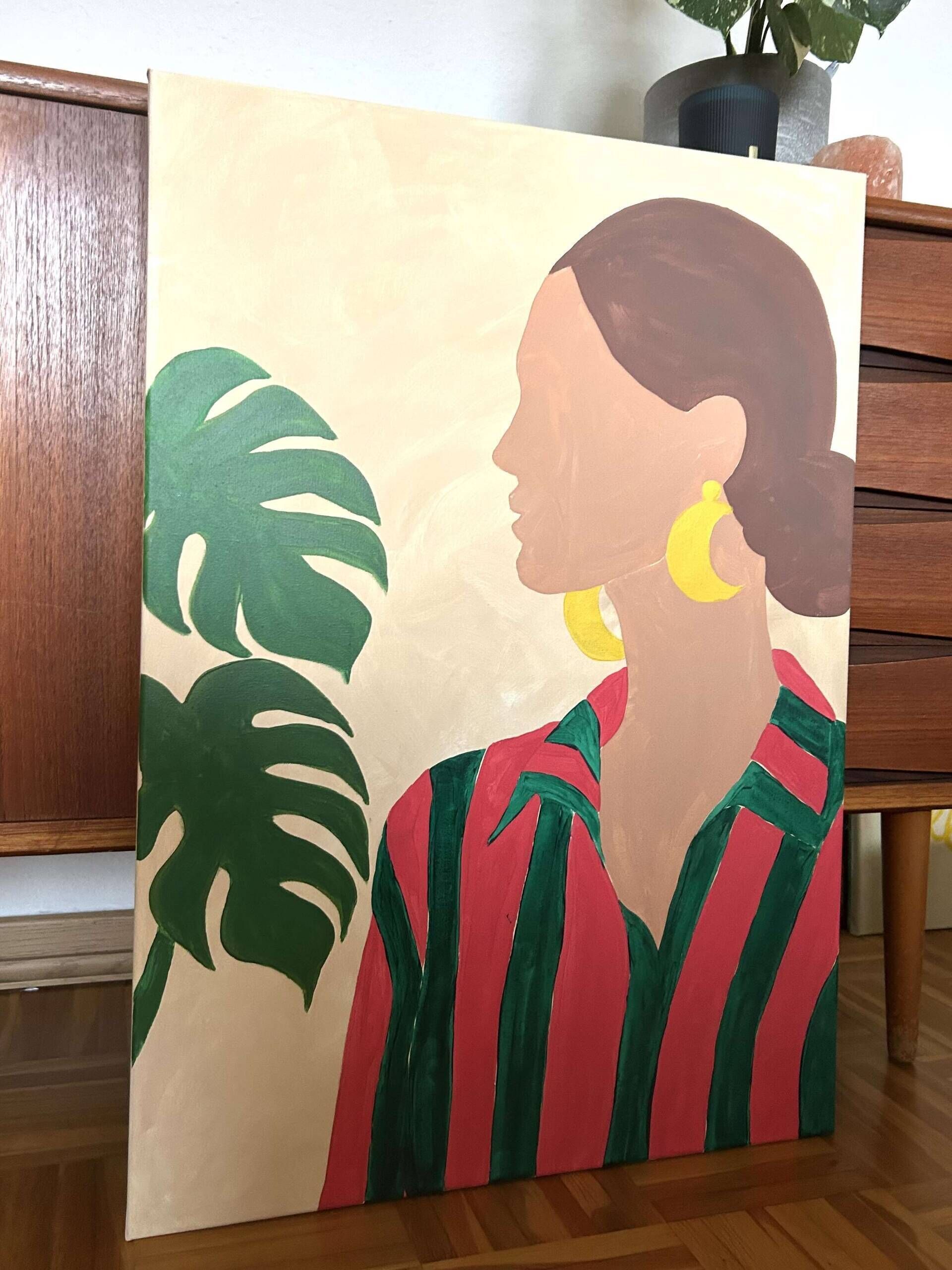 Figur mit Fensterblatt  - Ana Carmona Hernandez 3