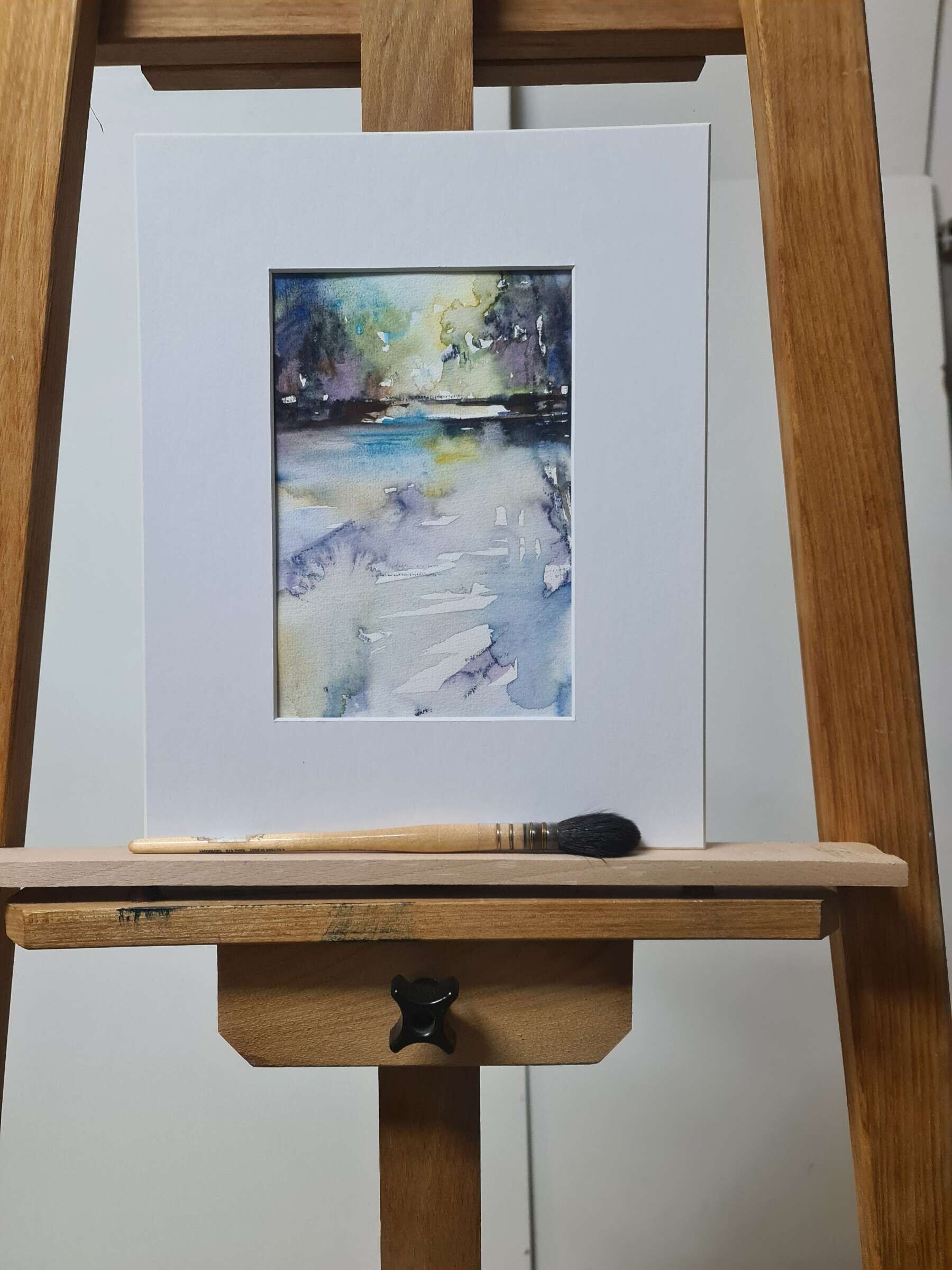 Aquarell am See 5 - Annegret Mainz 2